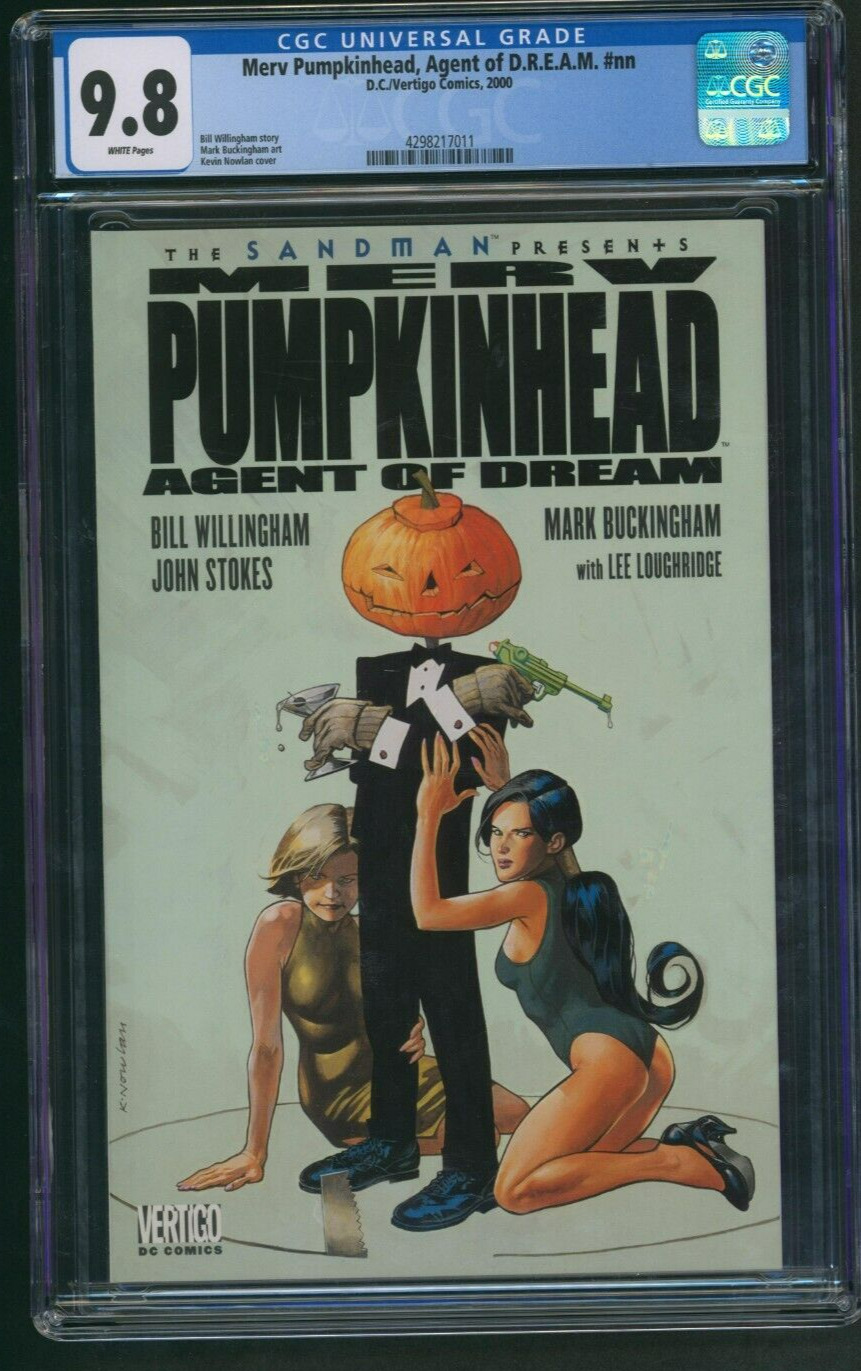 Sandman Merv Pumpkinhead Agent of Dream CGC 9.8 DC/Vertigo Comics 2000