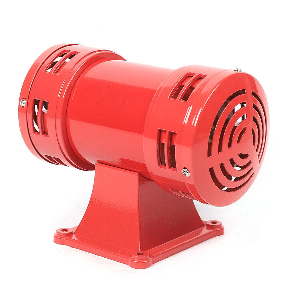 400W Red Electric Siren Industry Alarm Siren Warning Air Raid Horn  Siren