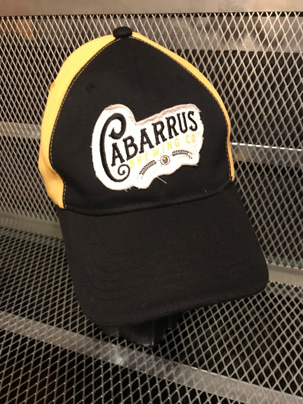 CABARRUS BREWING Concord North Carolina ~ L/XL ~ Flex Fit Style Beer Hat Brewery