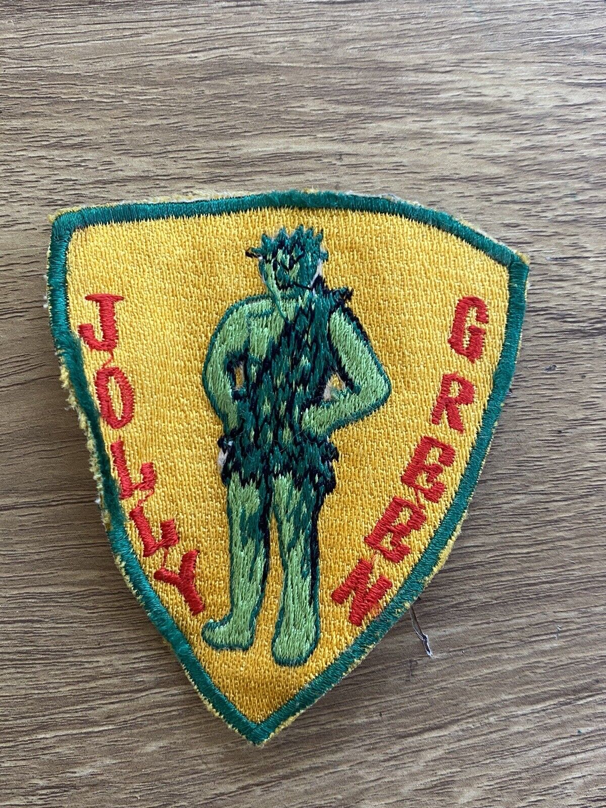 Vietnam War Theater Made US Air Force Rescue Jolly Green Combat Patch 40 ARRS