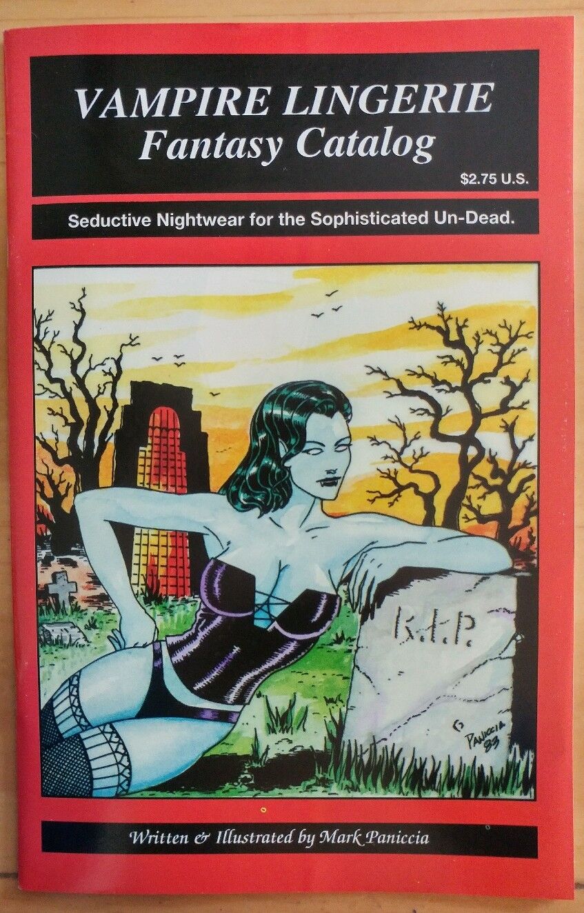 VAMPIRE LINGERIE #1 Fantasy Catalog (1992 ACID RAIN STUDIOS Comics) VF/NM 
