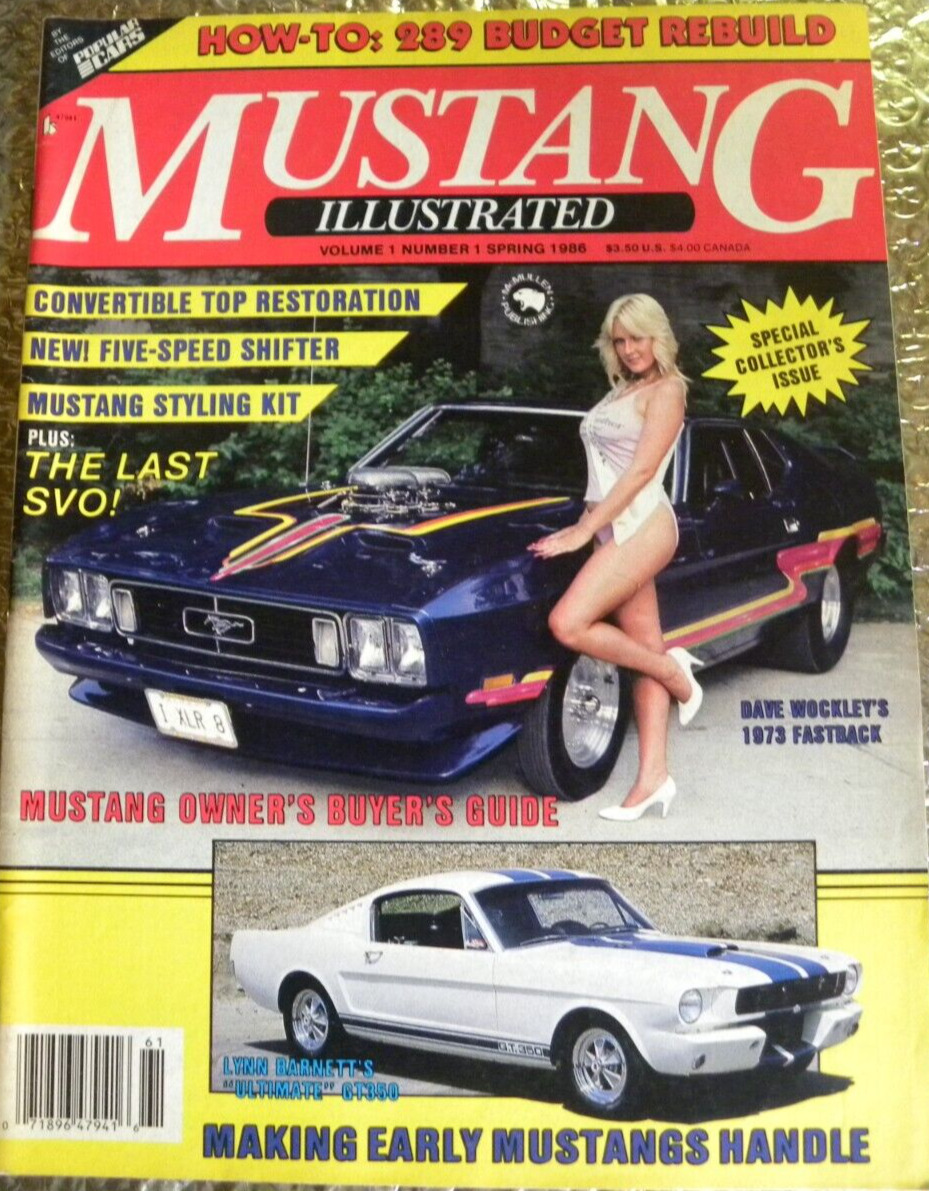 Mustang Illustrated Magazine Spring 1986 How to 289 Budget Rebuild / Special ISS