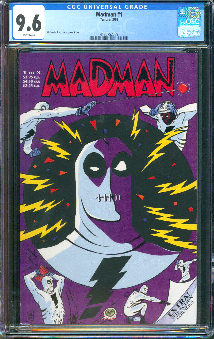 Madman #1 Michael Allred Tundra Comics 1992 CGC 9.6