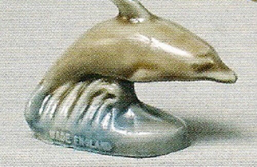 WADE DOLPHIN WHIMSIES SET 9, 1978 WITH ORGINAL PICTURE BOX
