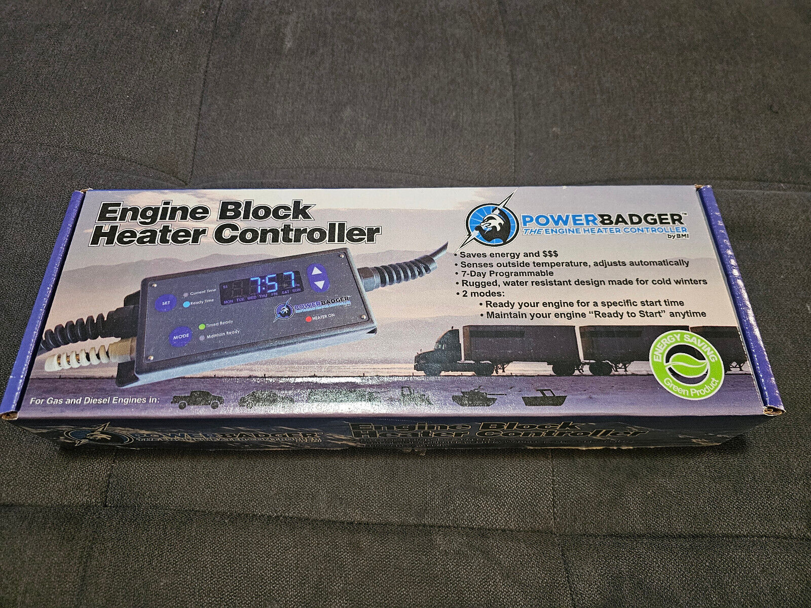 Bostic Motors Inc. Power Badger Engine Block Heater Controller 1800US. NEW