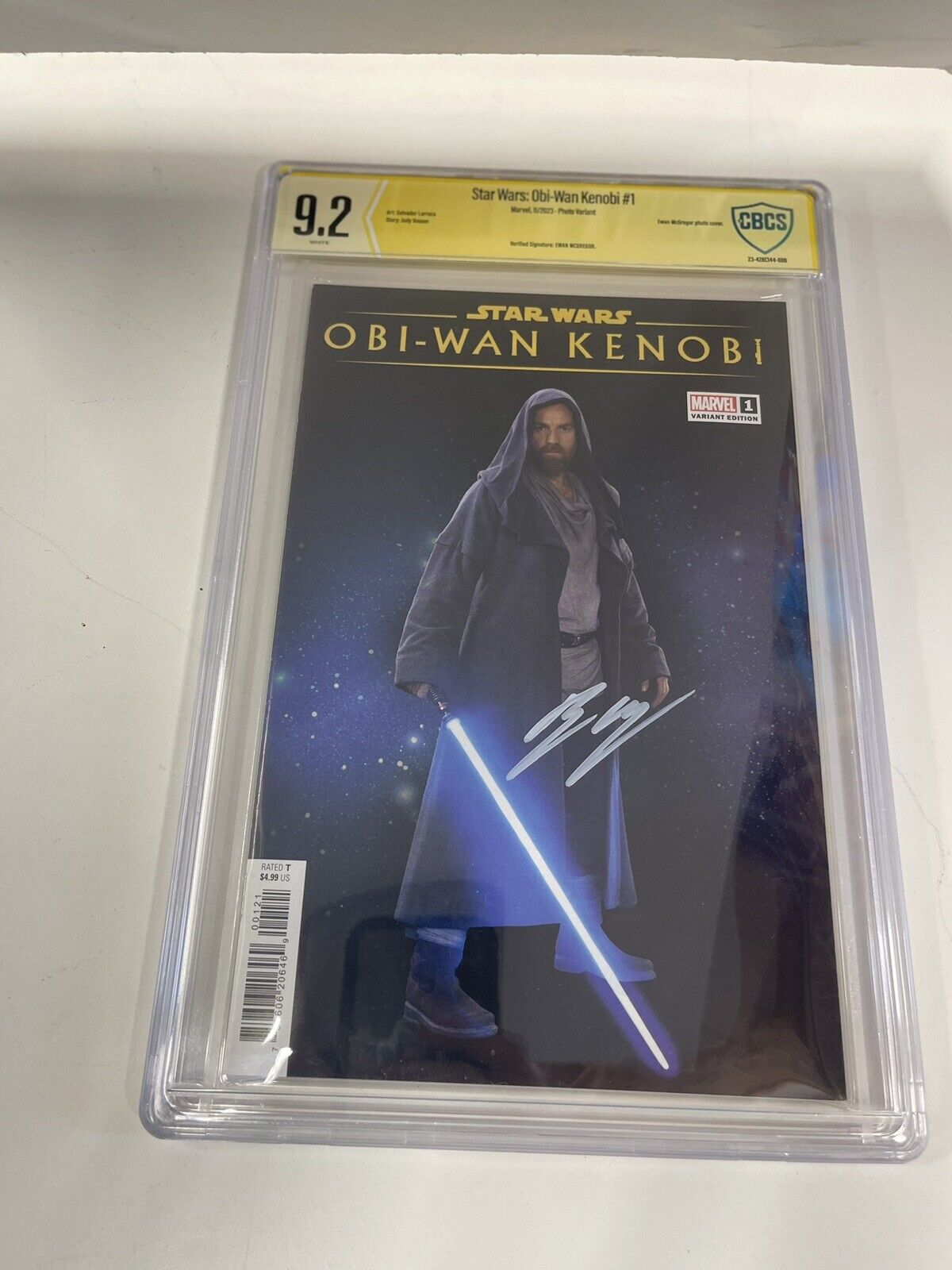 Ewan McGregor Signed Autographed CBCS Graded 9.2 Star Wars Obi-Wan Kenobi #1