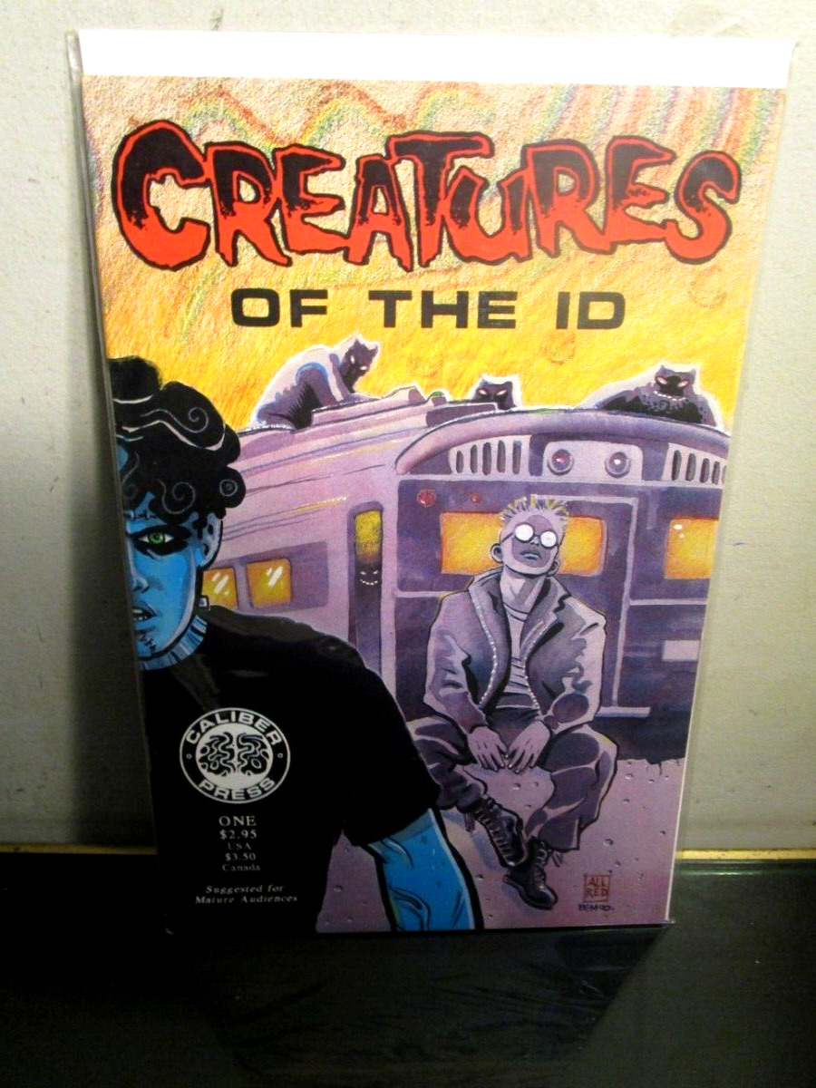 CREATURES OF THE ID 1 1st MADMAN (Frank Einstein) MICHAEL ALLRED  Bagged Boarde
