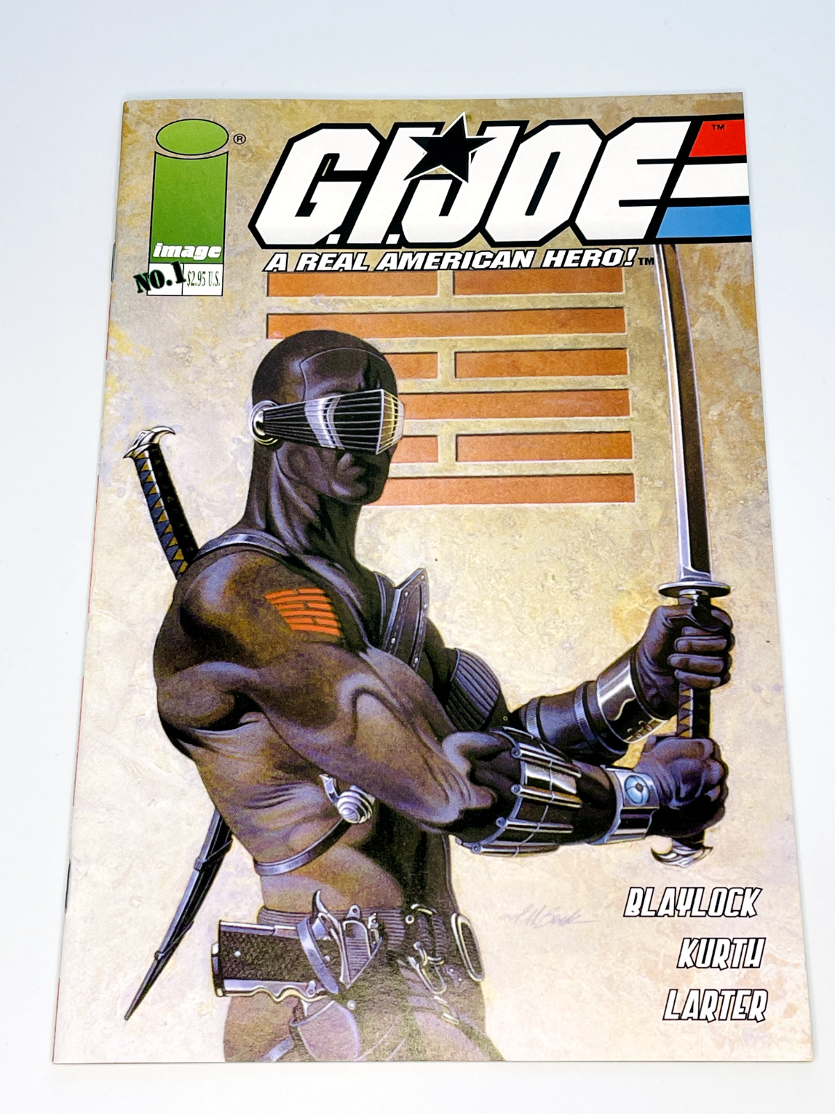 G.I. Joe A Real American Hero #1 Second Print Snake Eyes Variant Image 2001