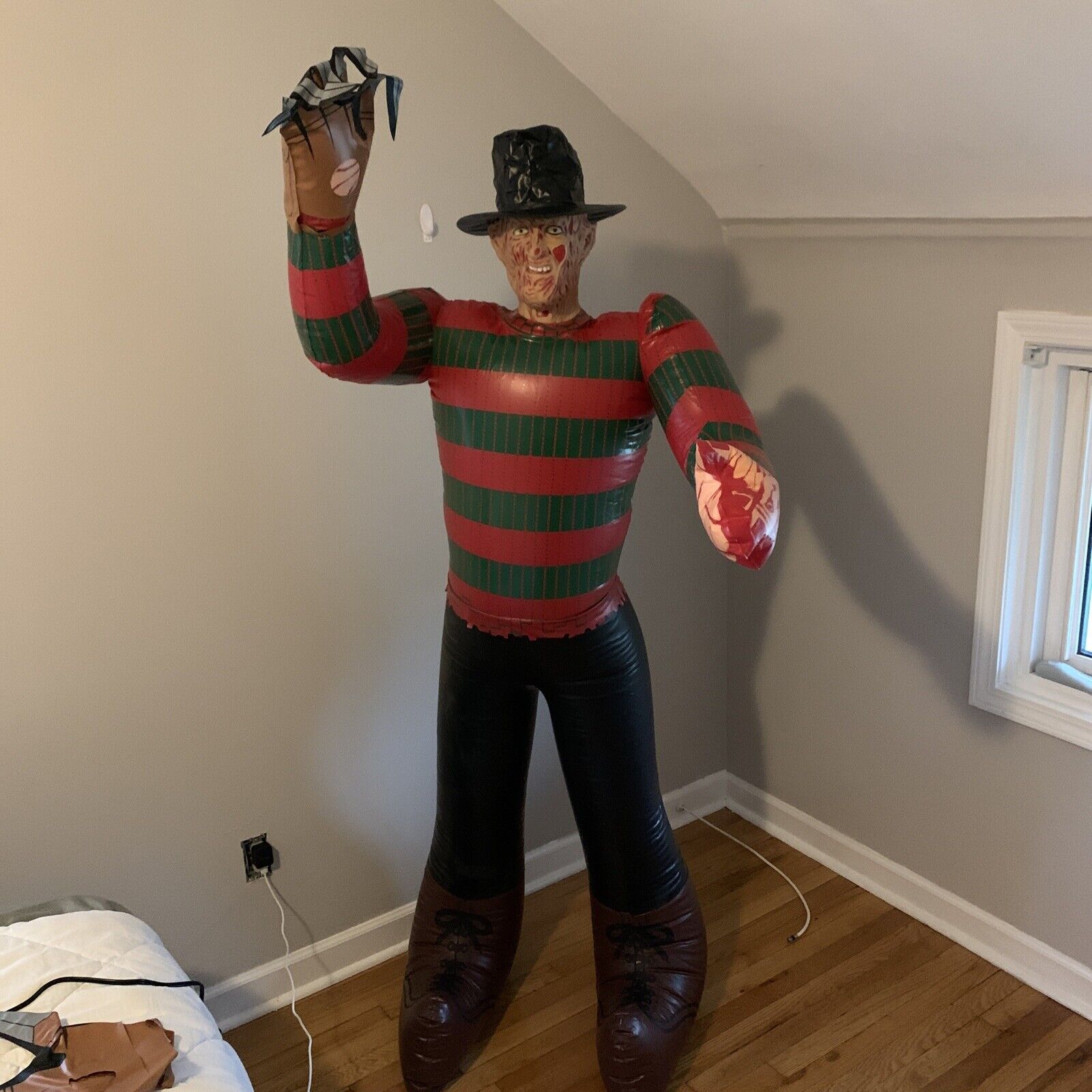 GIANT 6 FT INFLATABLE FREDDY KRUEGER A NIGHTMARE ON ELM ST. IMPERIAL TOYS 1984