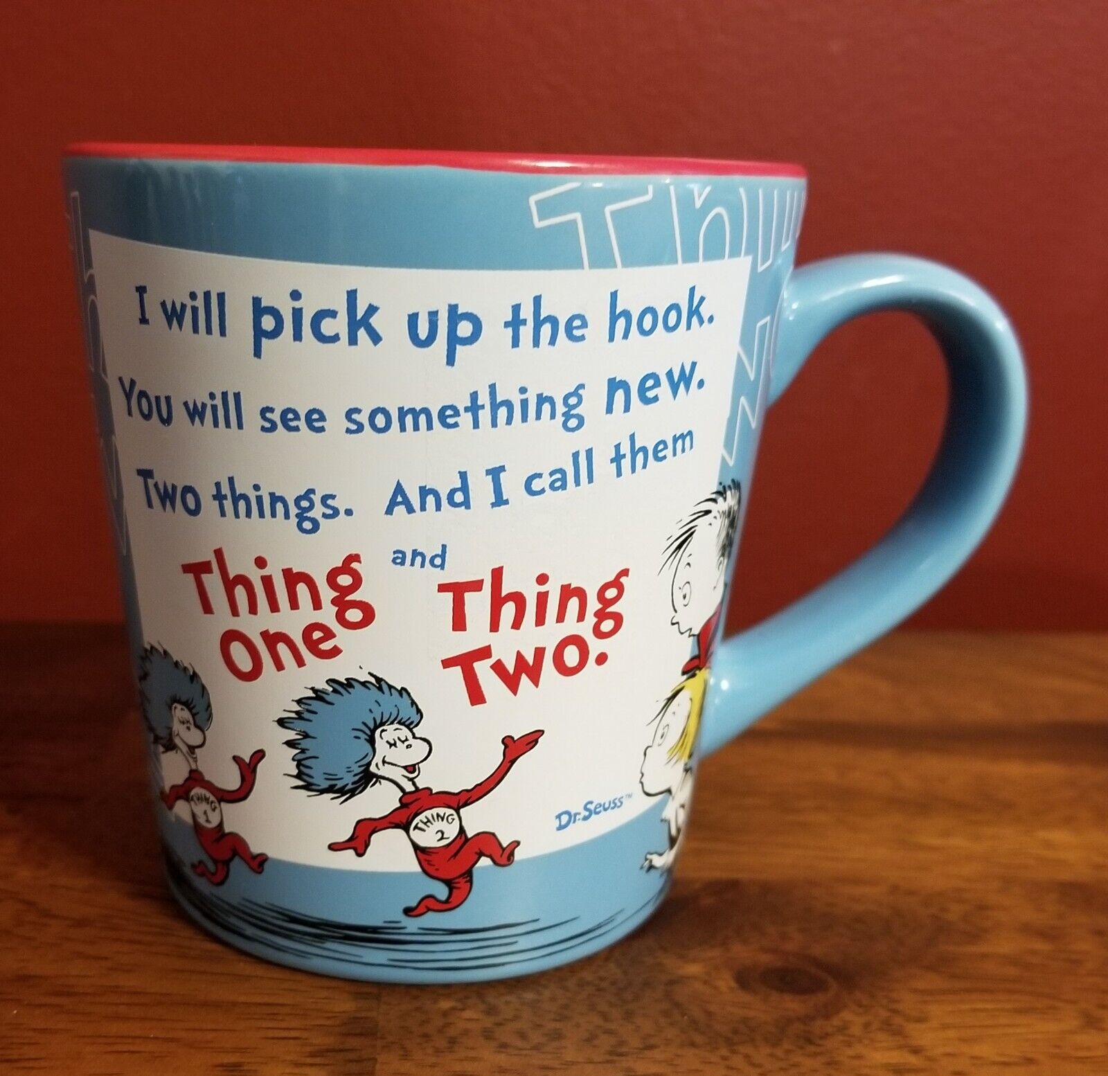 Dr. Seuss Thing One and Thing Two Ceramic Coffee Mug