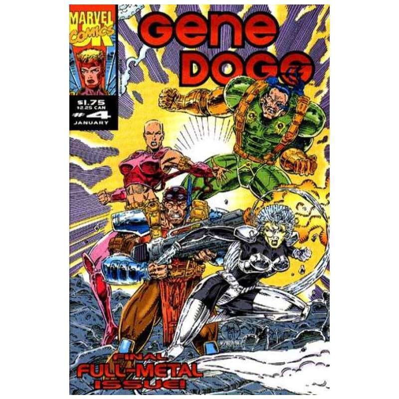 Gene Dogs #4 in Very Fine + condition. Marvel comics [i;