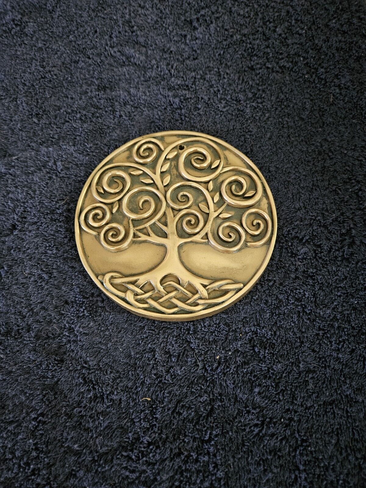 Bronze Plated Celtic Tree Of Life Wall Plaque