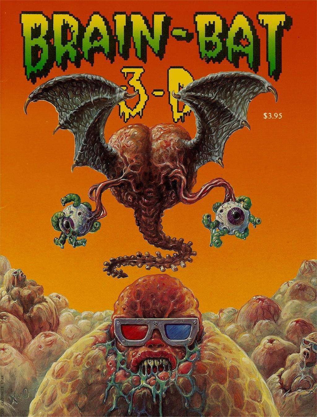 Brain Bat 3-D #1 (with glasses) FN; 3-D Zone | we combine shipping