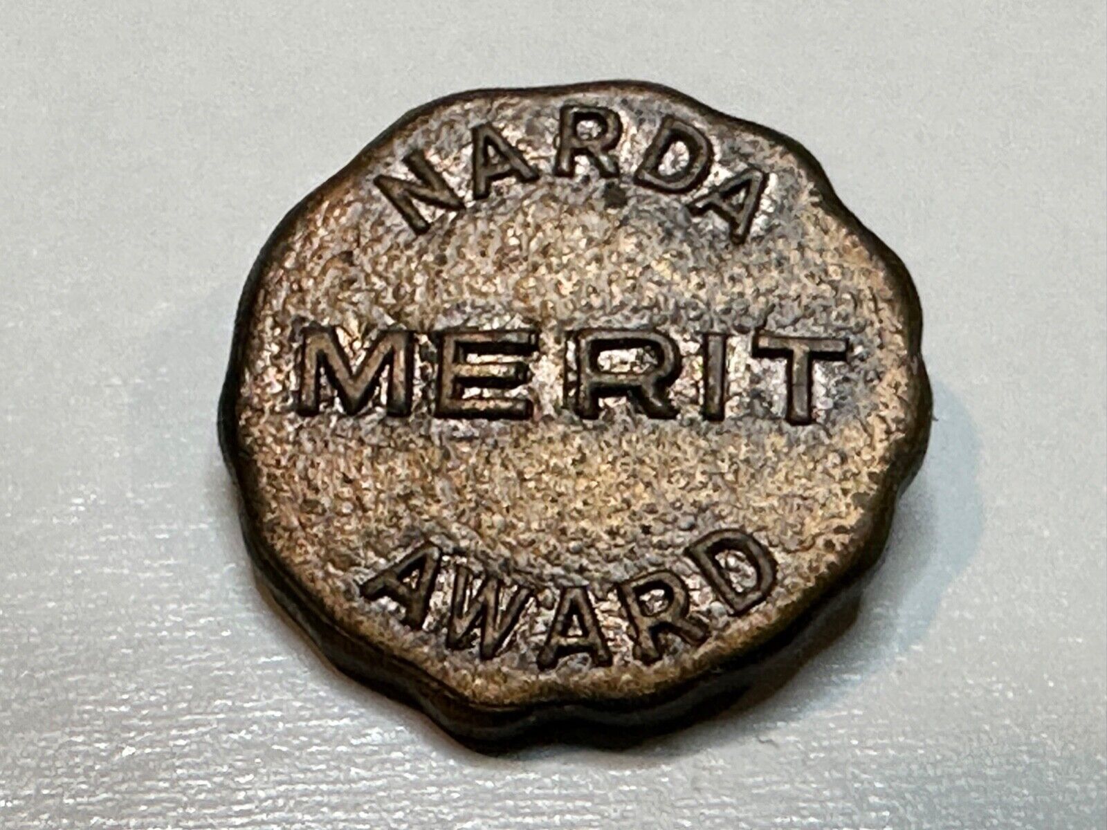Vintage NARDA Merit Award North American Retail Dealers Association Lapel Pin