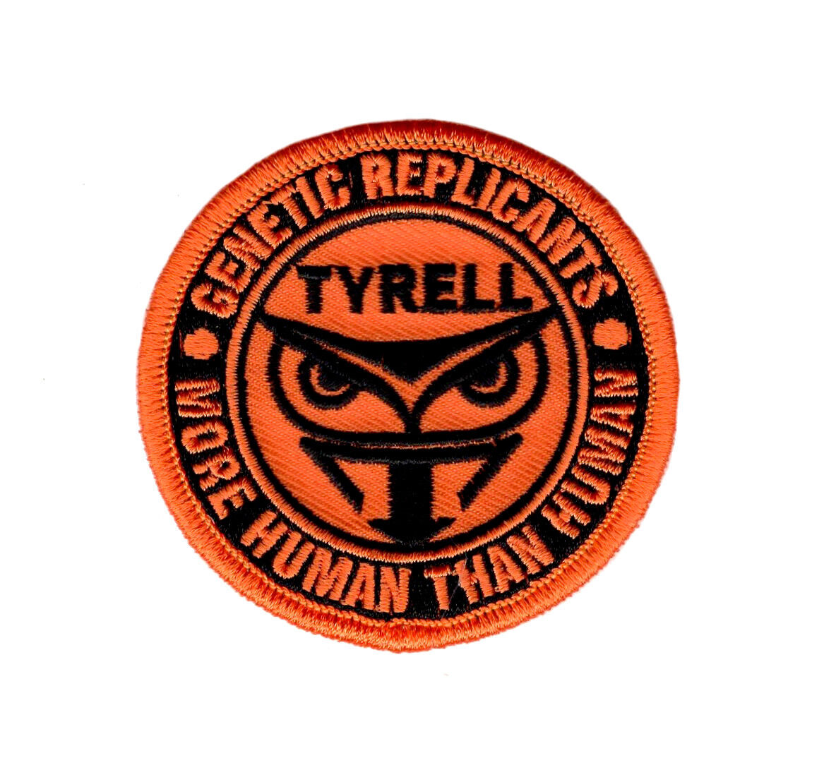 Blade Runner Tyrell Genetic Replicants Owl iron on sew on Patch (2.5 inch-TY3)
