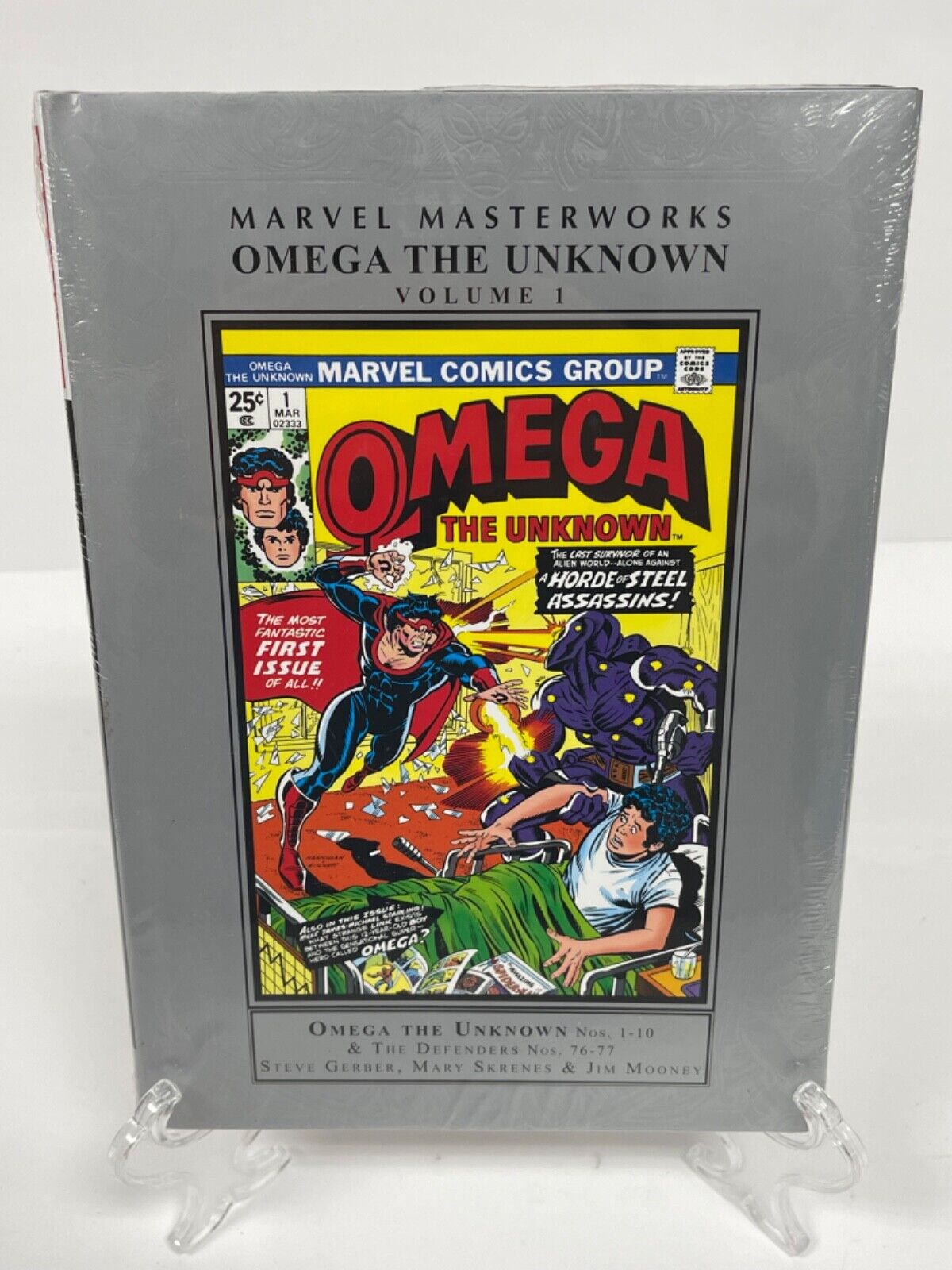 Omega The Unknown Vol 1 Marvel Masterworks REGULAR COVER New HC Hardcover