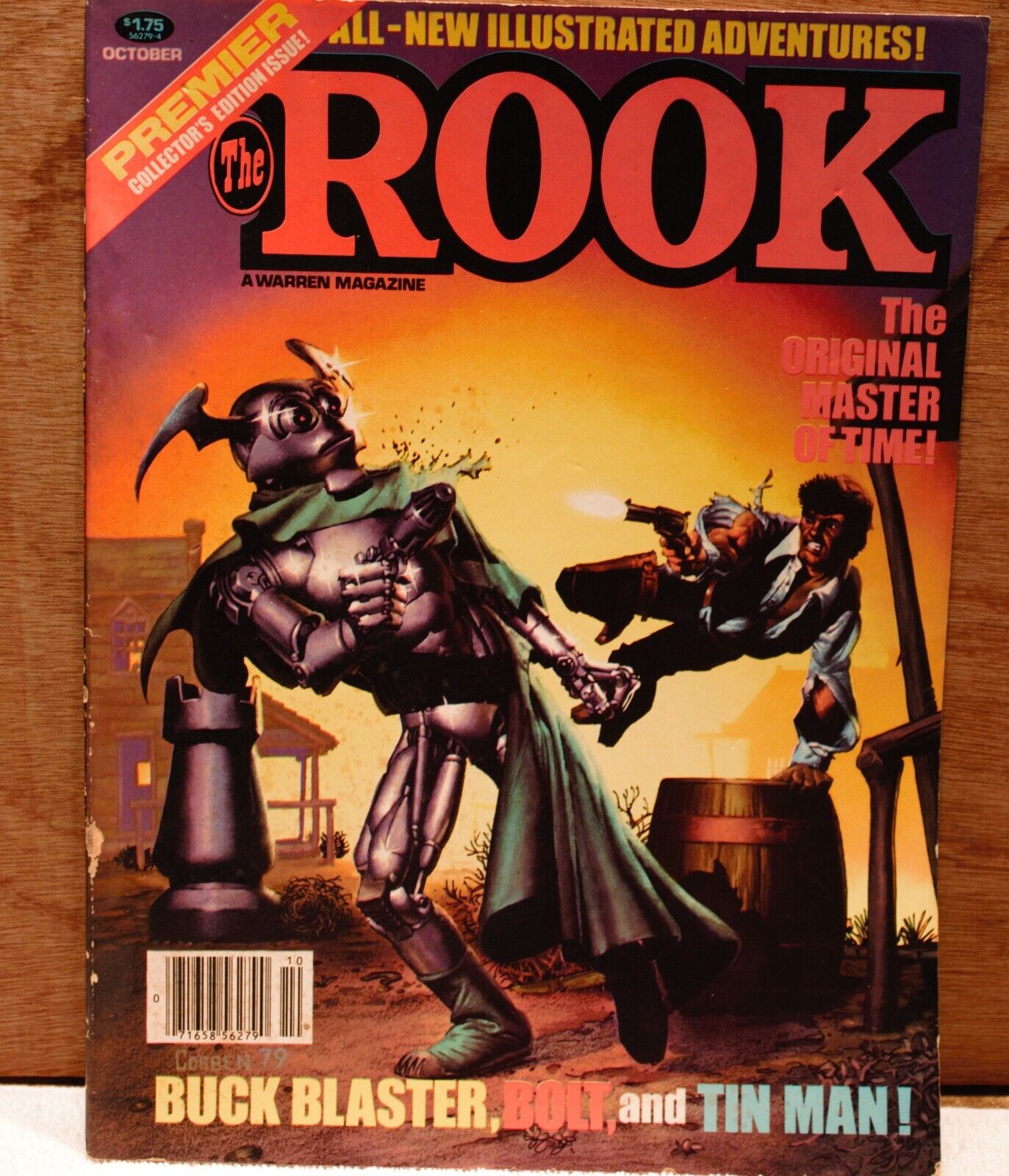 The Rook Magazine Premier Issue 1979  Richard Corben, H.G. Wells