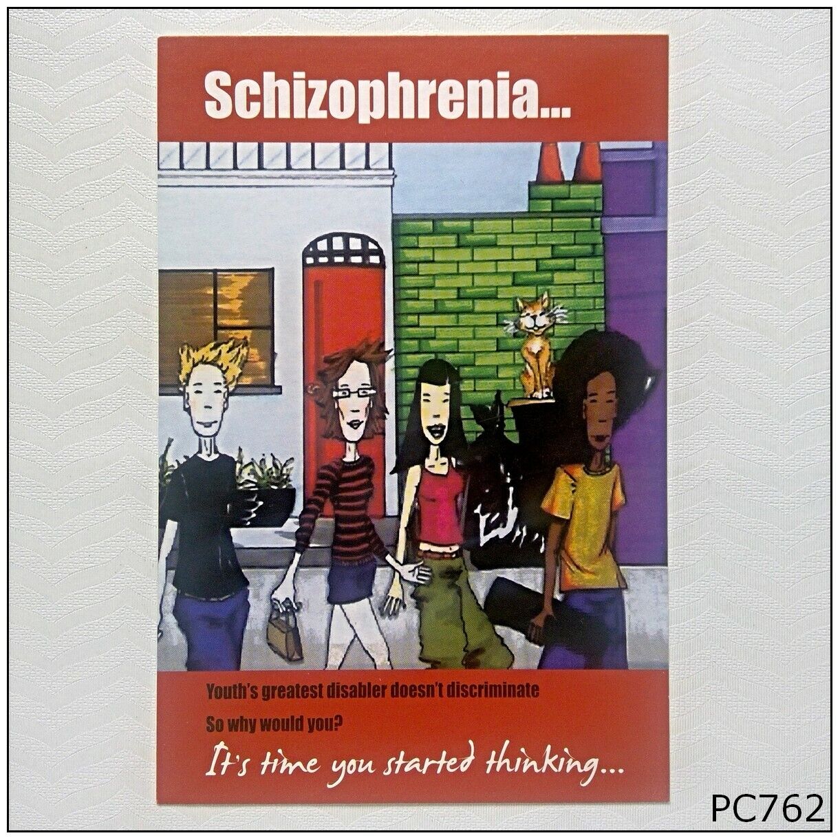 Avant Card #11649 Schizophrenia Awareness Week 2007 Postcard (P762)