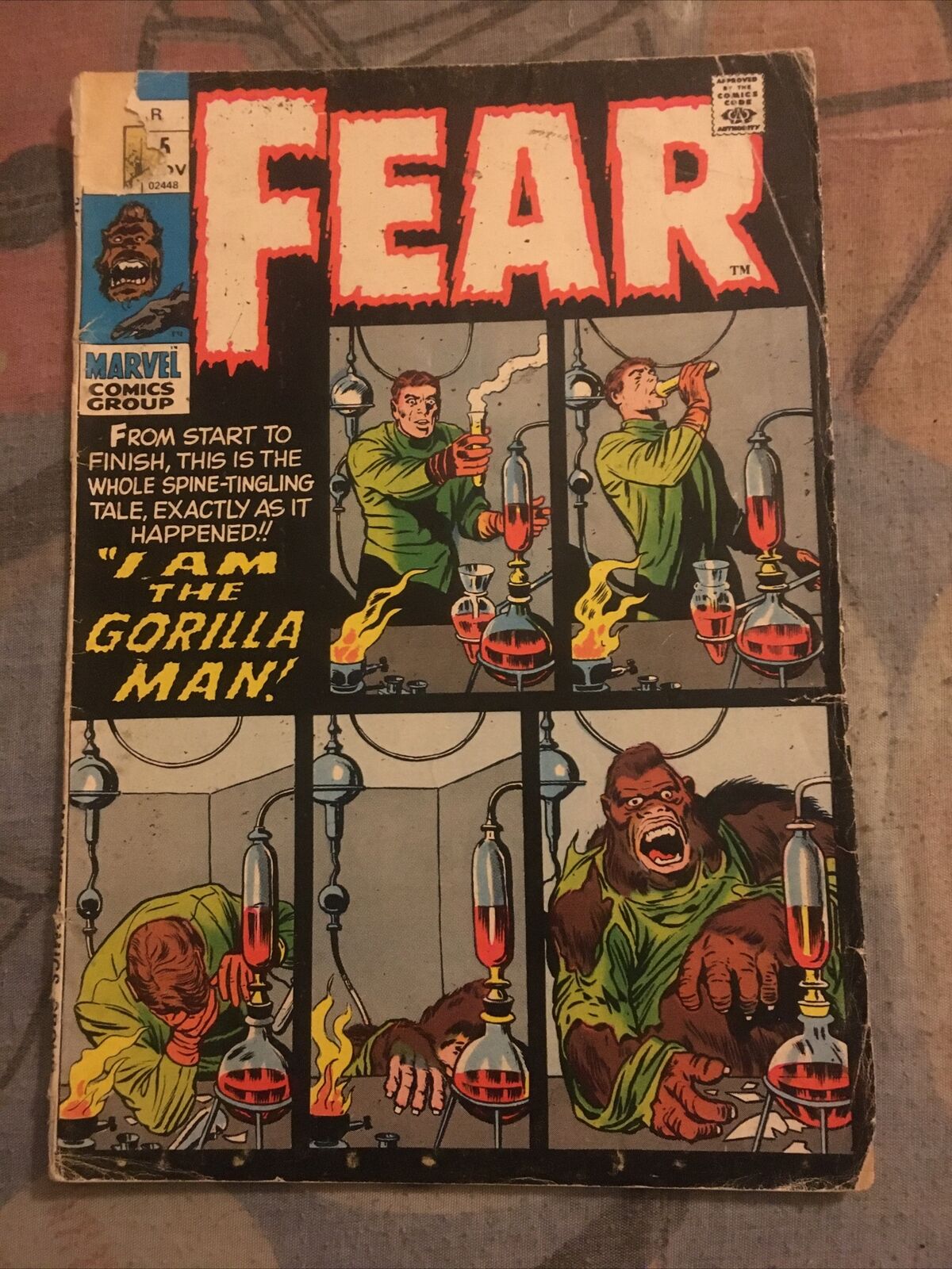 Fear #5 Horror Marvel Comics 1971