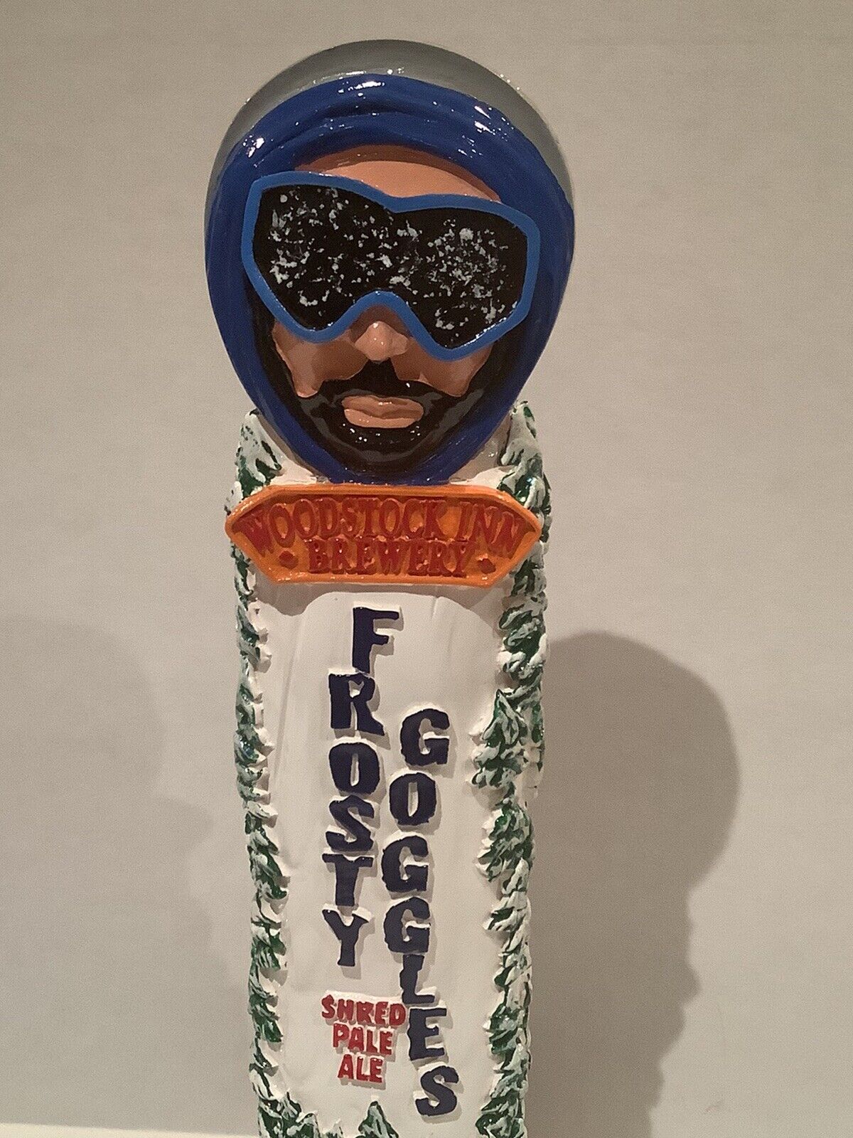 Beer Tap Handle - Woodstock Frosty Goggles