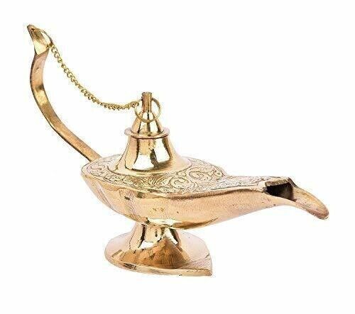 LUCK ATTRACTING BLESSED Genie Lamp Talisman - Happiness Wealth Love Wishes++