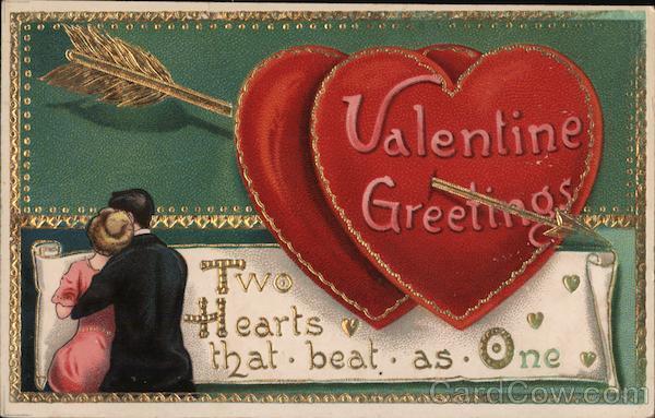 Valentine/Couple Valentine Greetings-Two Hearts that Beat as One Samson Brothers