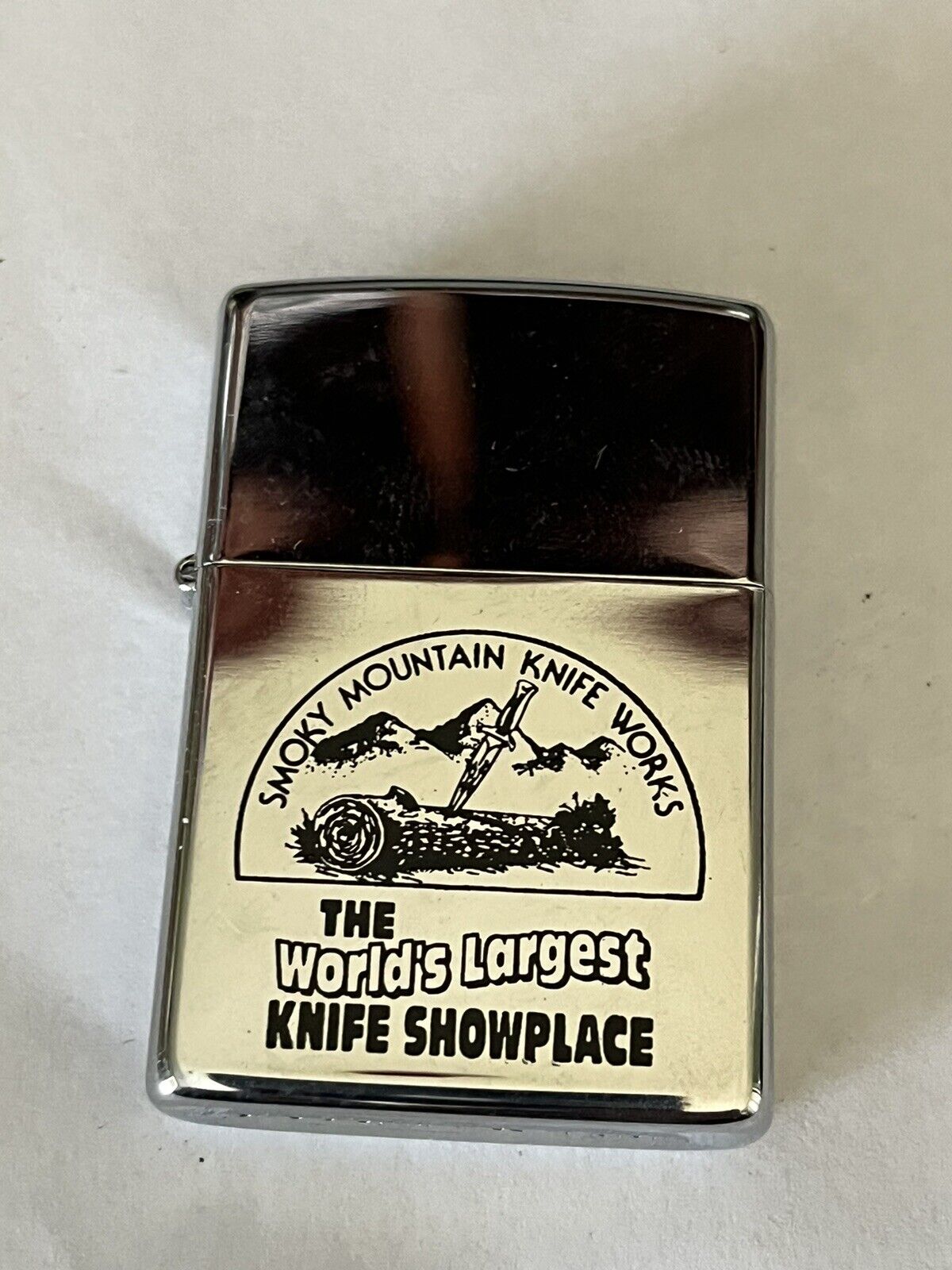 Zippo Smokey Mountain Knife Showplace Unfired