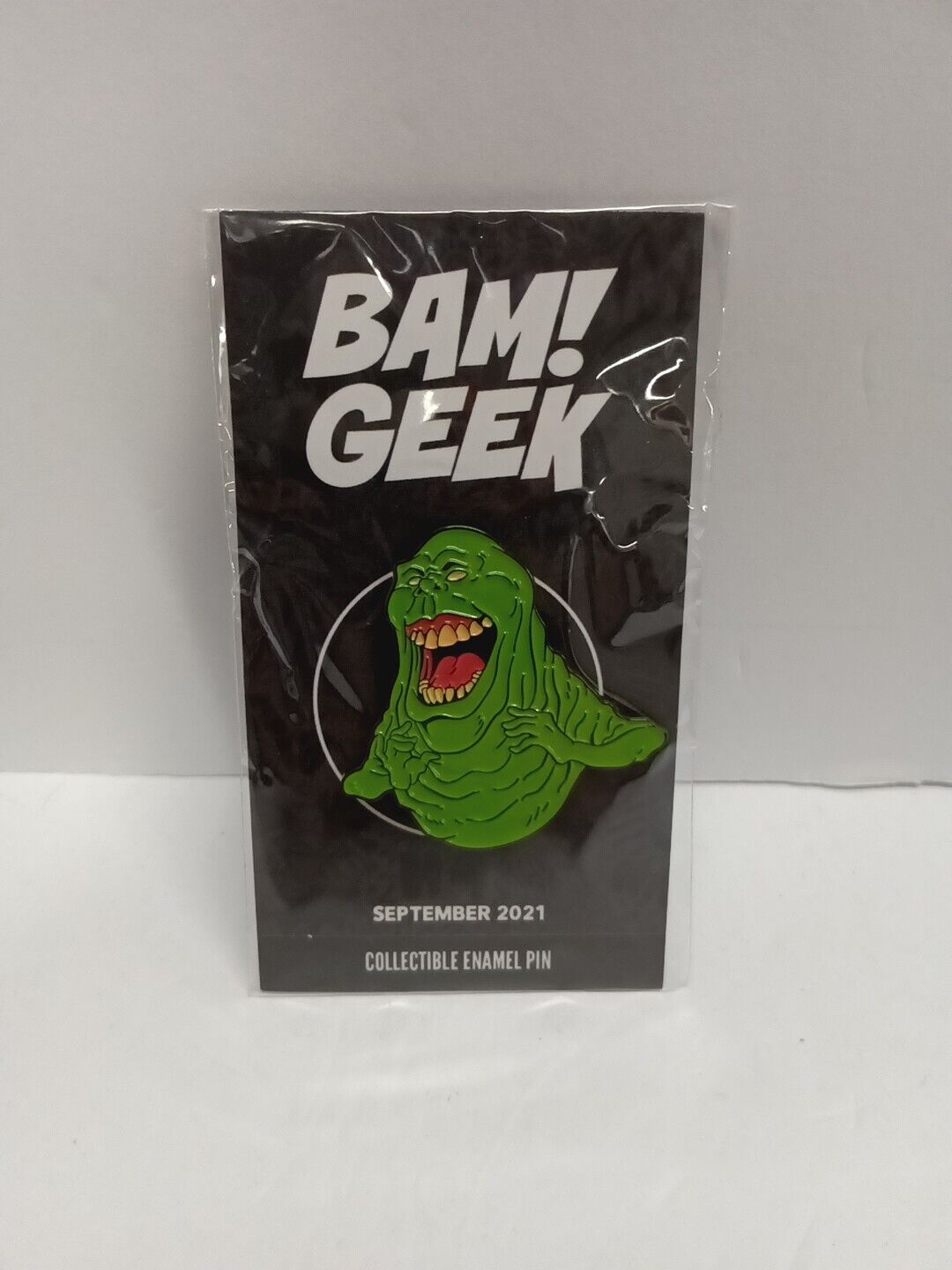 BAM BOX EXCLUSIVE GHOSTBUSTERS SLIMER LIMITED RELEASE ENAMEL PIN ###/250
