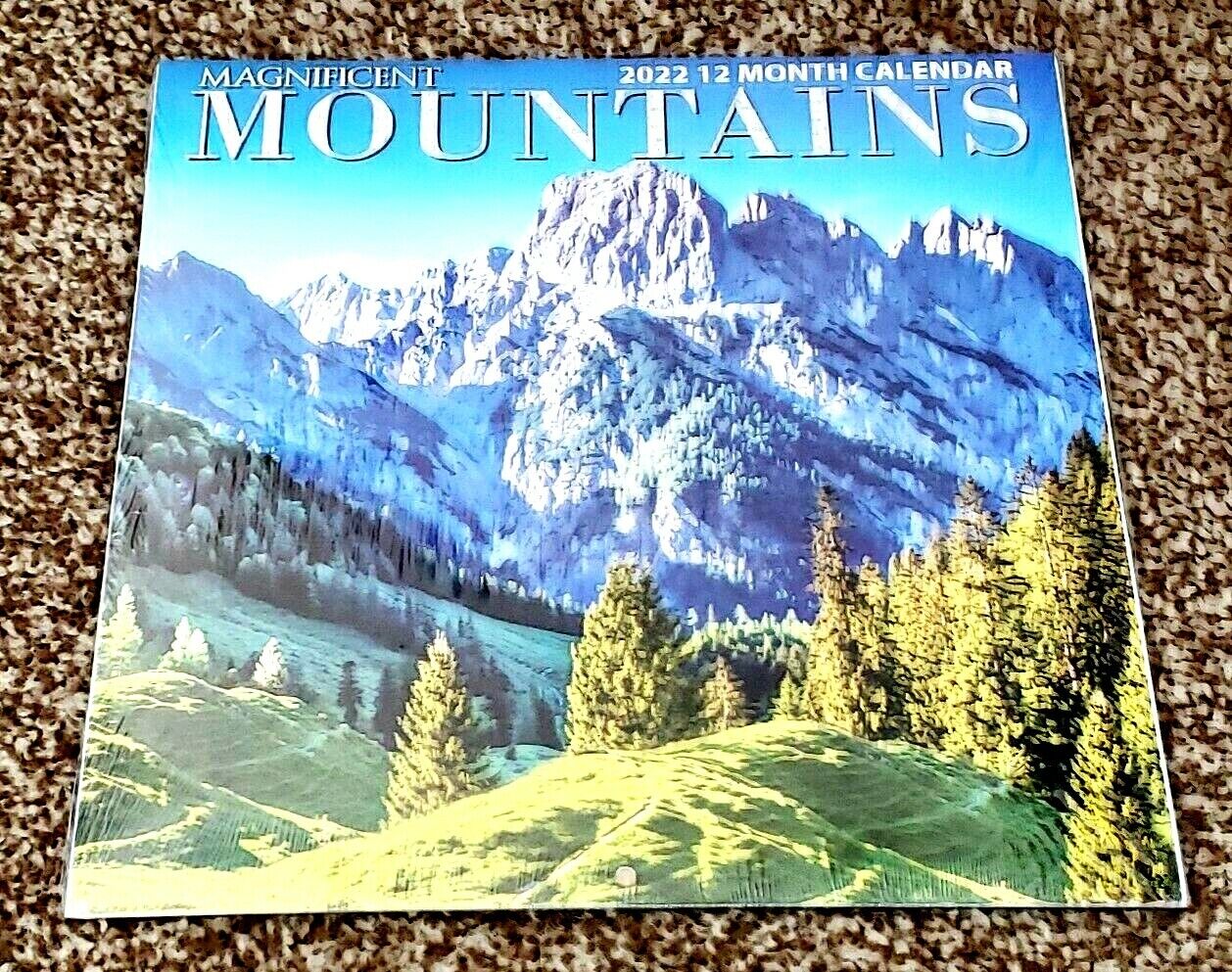 2022 Mountain Scenic Nature Land Vacation beach forest Office Work Home Calendar