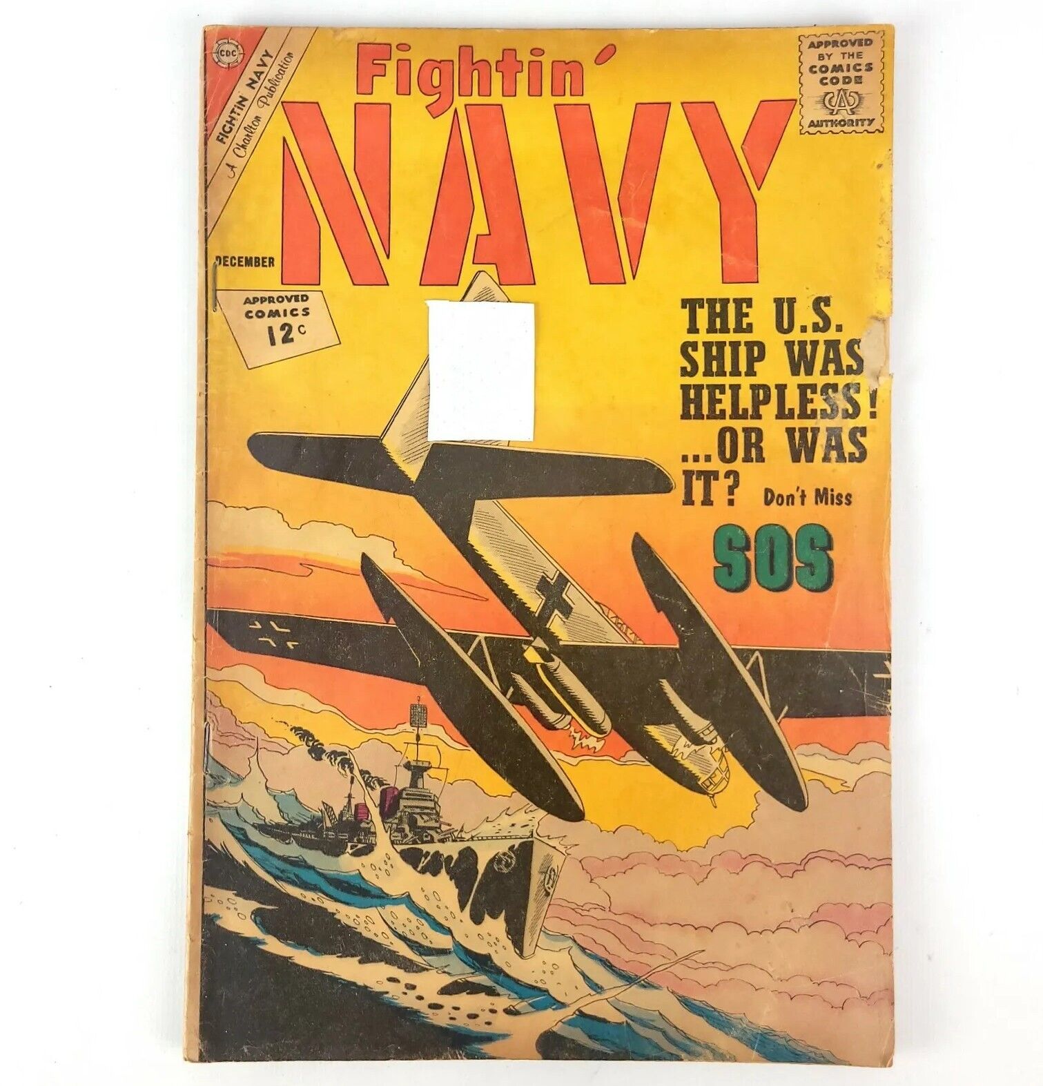 Fightin' Navy  Vol. 12 #107 - Charlton Comics - December 1962 Comic Book