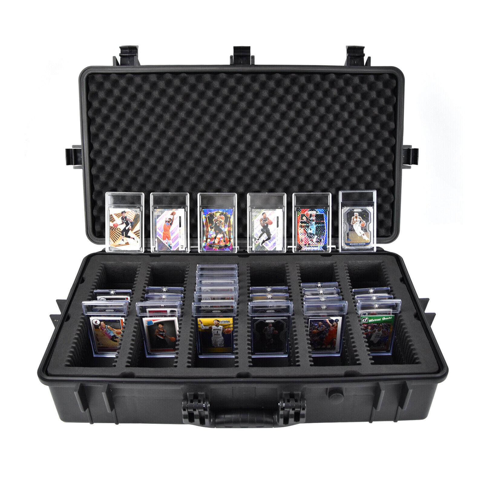 XXL Graded Card Storage Box Case For 168 BGS PSA Sports Trading Cards Waterproof