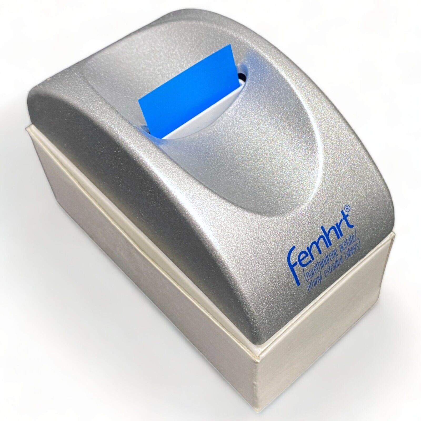 FEMHRT Pharmaceutical Drug Rep Office Desk Post-It Dispenser RARE VINTAGE NIB