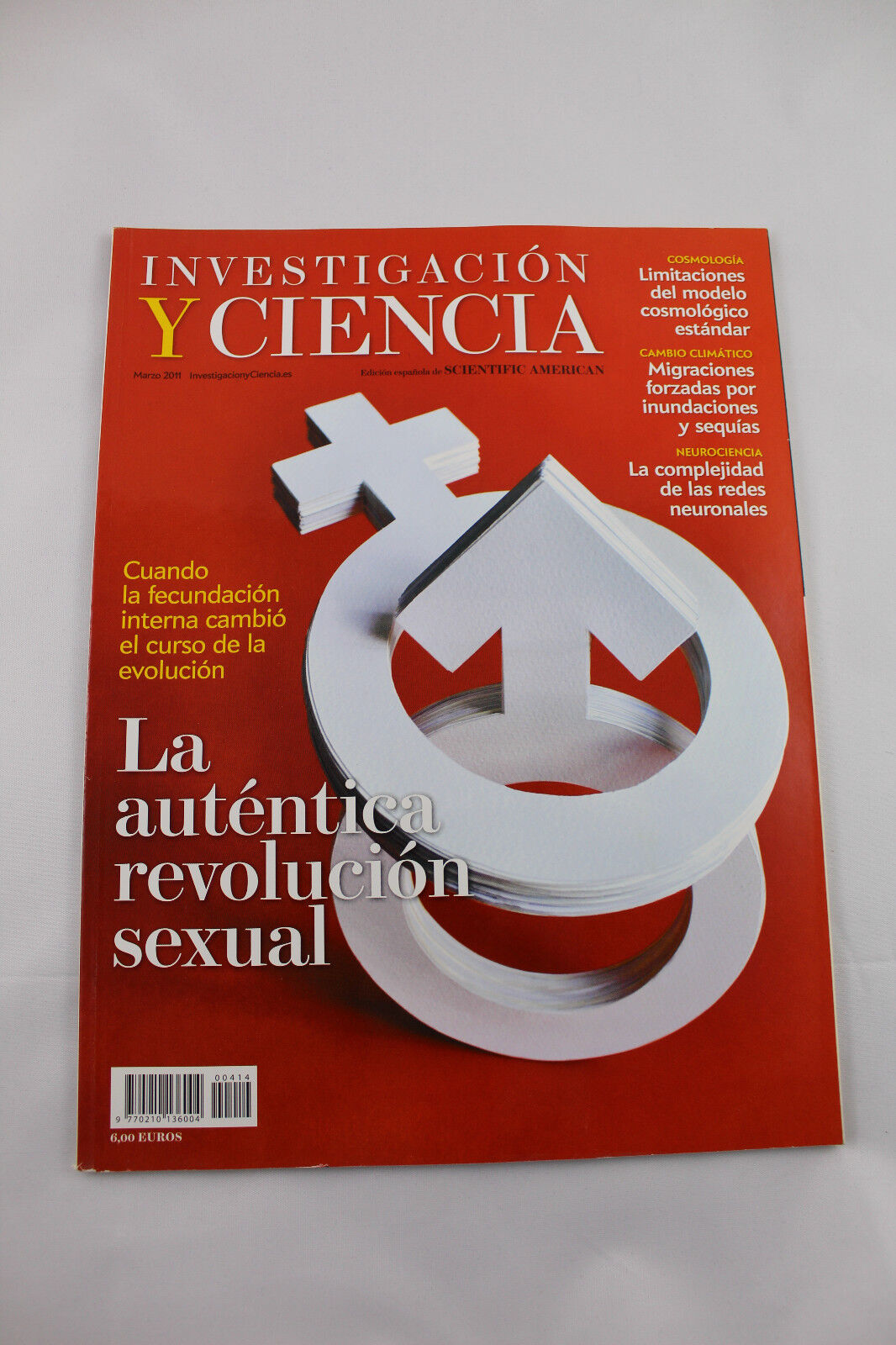 Magazine Research And Science The Authentic Revolution Sexual - March 2011