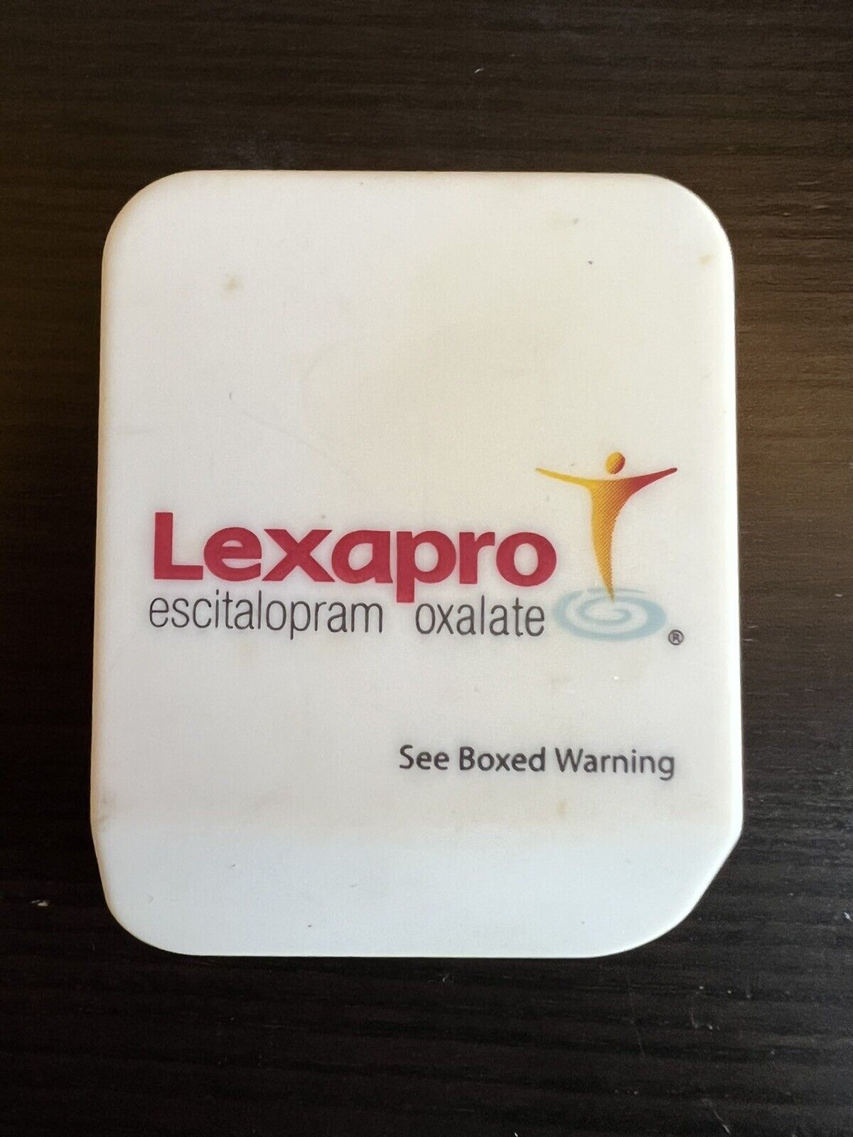 LEXAPRO Drug Rep Logo Collectible Clip Magnet Anti Depressant Pharmaceutical Ad