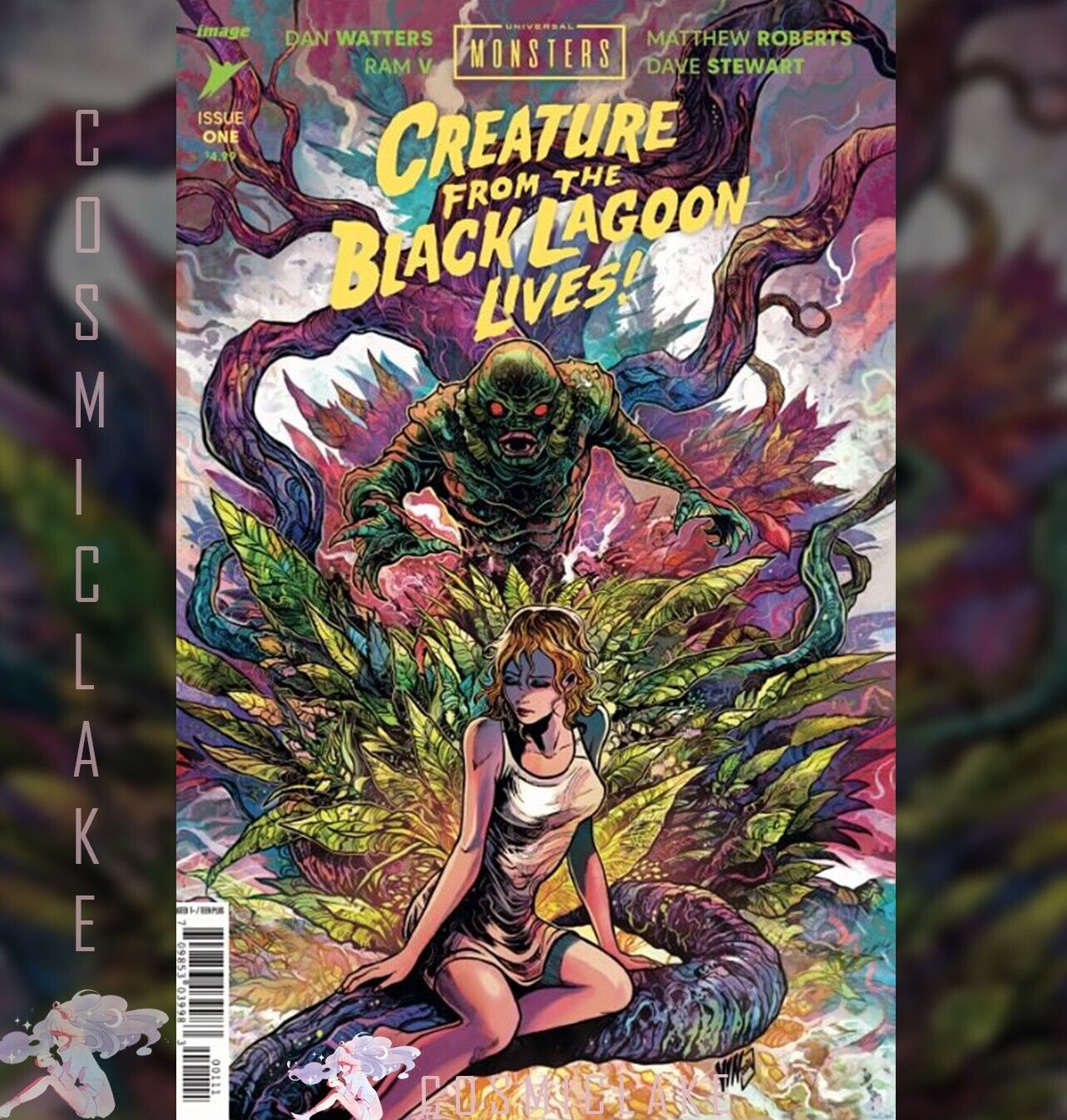 CREATURE FROM THE BLACK LAGOON LIVES #1 RICCARDI EXCLUSIVE LTD VARIANT PRE 4/24☪