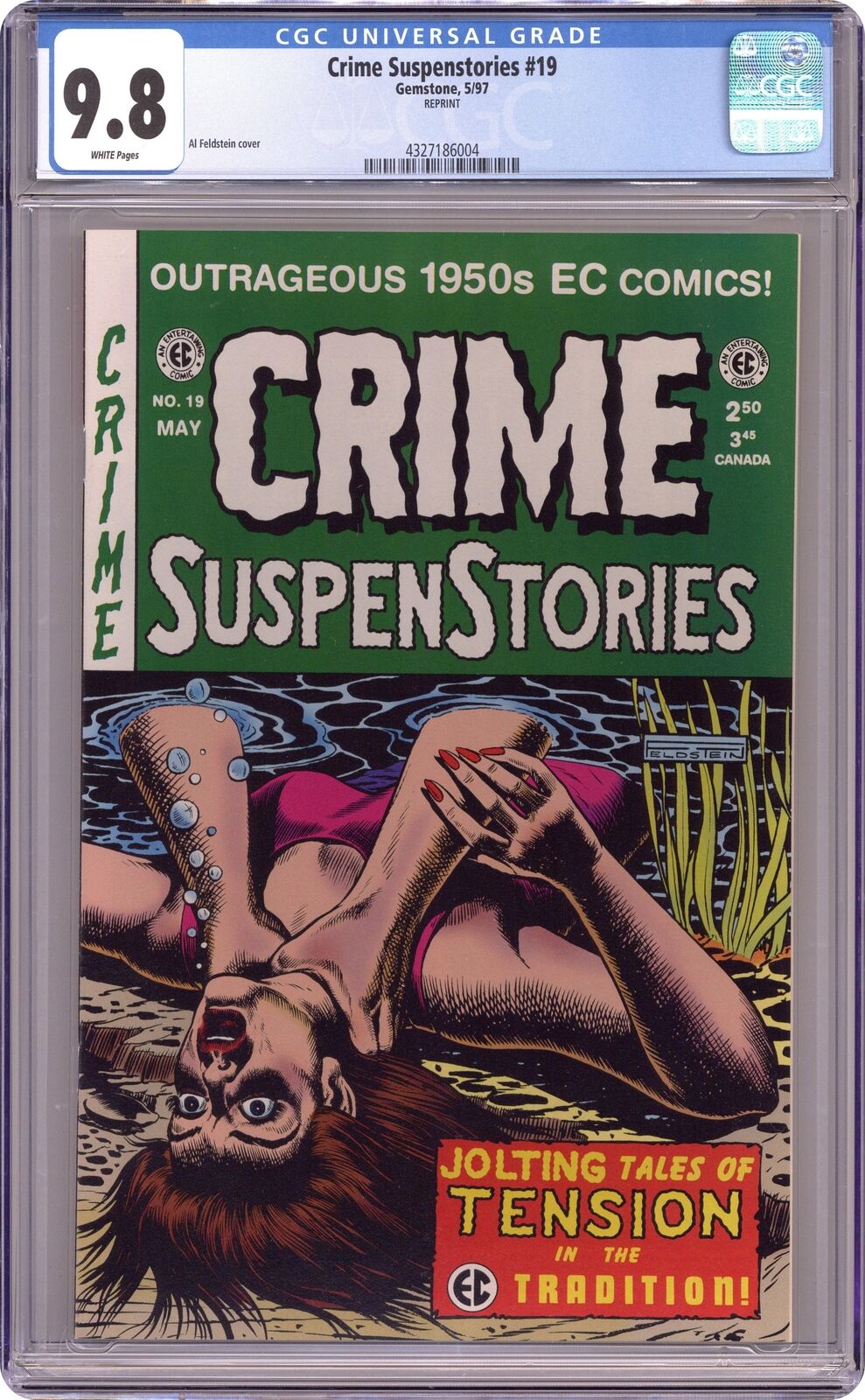 Crime Suspenstories #19 CGC 9.8 1997 4327186004