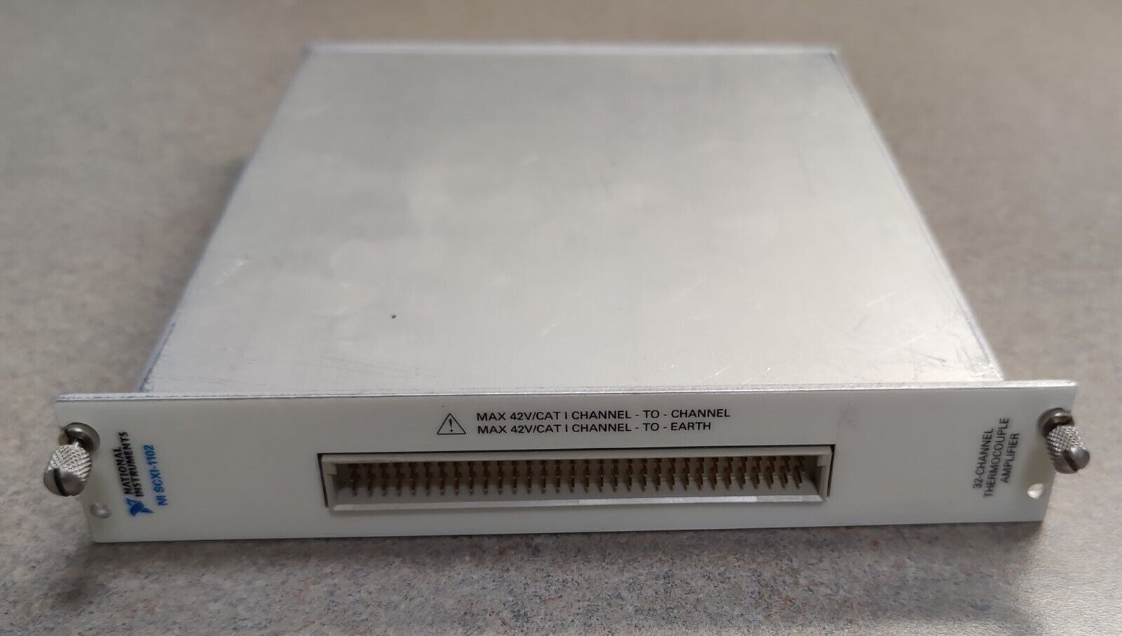National Instruments NI SCXI-1102C 32-Channel 10KHz Bandwidth Amplifier