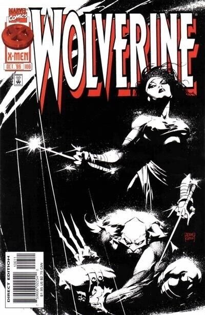Wolverine (1988) #106 (10/1996) Direct Market VF Stock Image