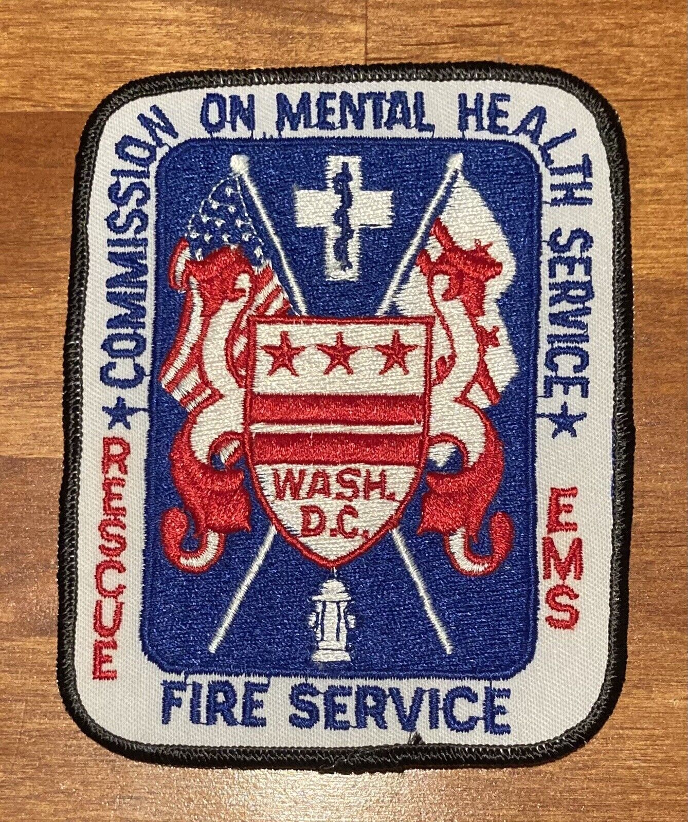 Washington DC EMS Mental Health Service Fire Rescue Patch