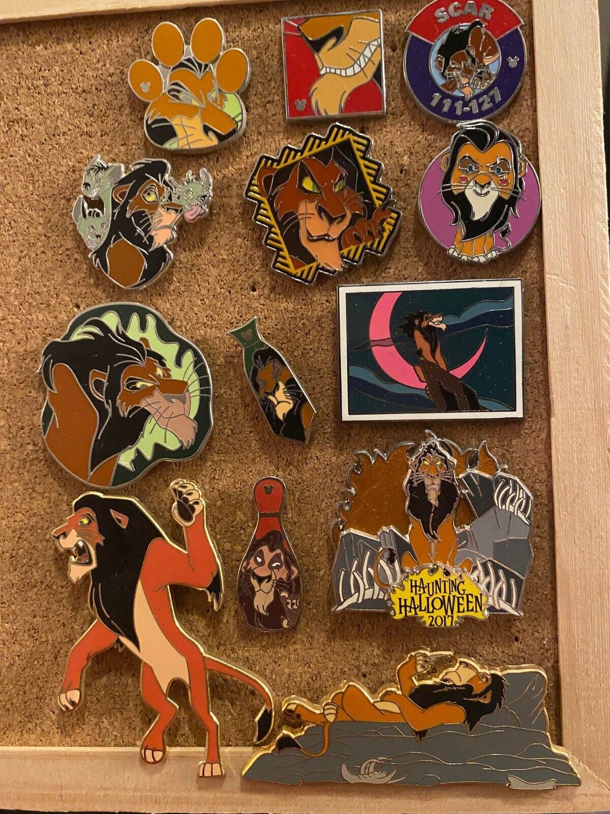 Disney Lion King Scar Collection: Collector Pins