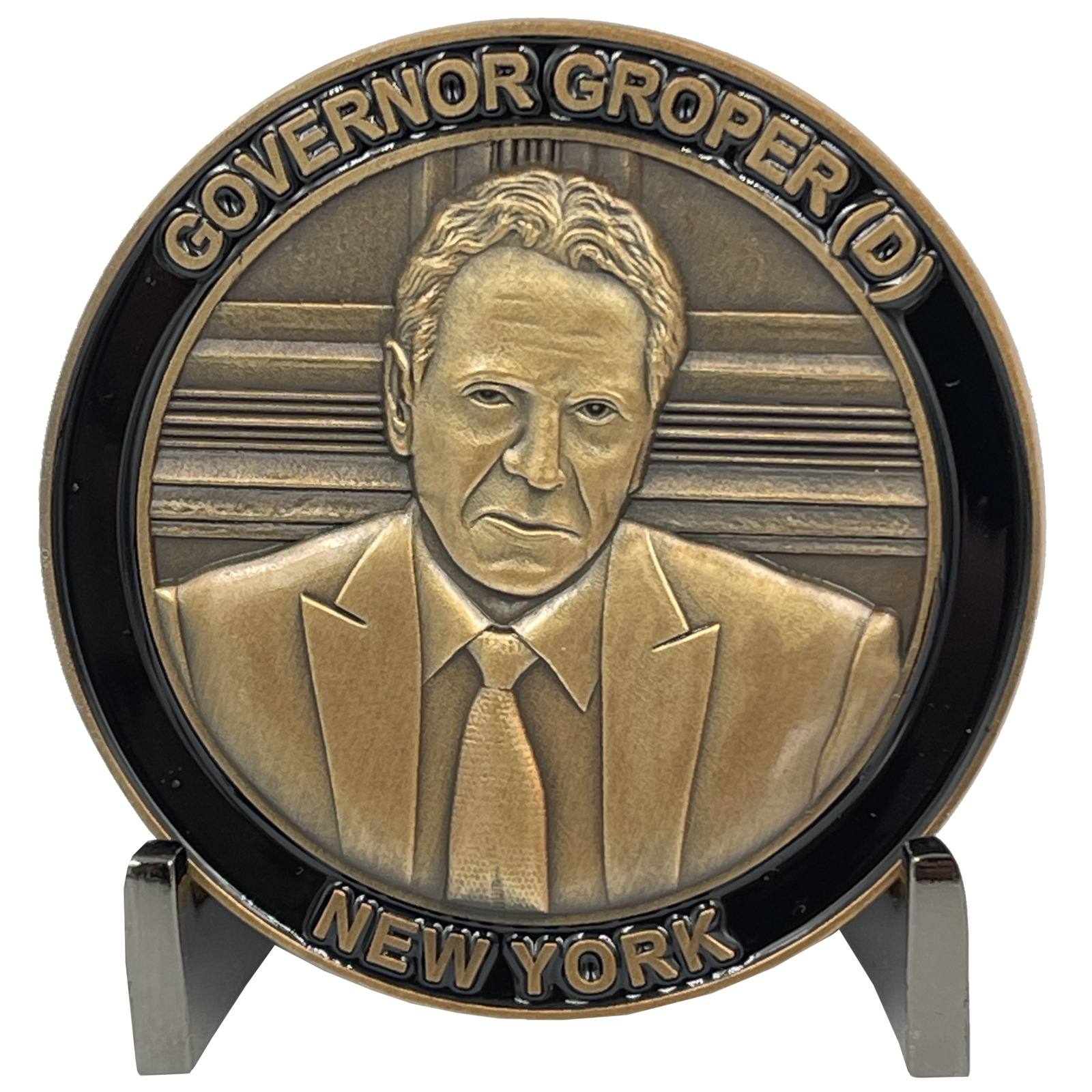 New York Governor Cuomo Scandal Challenge Coin BL7-003