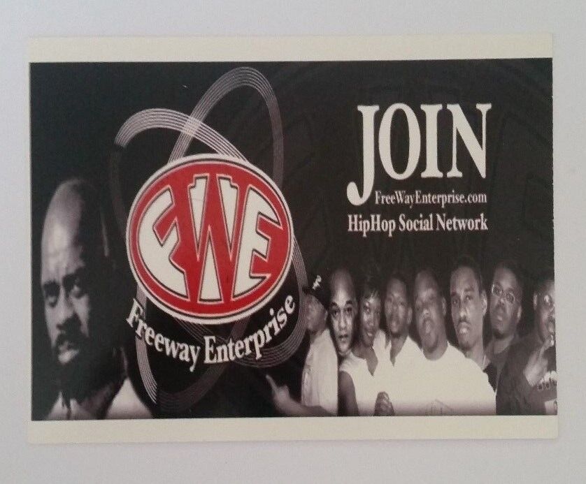 FWE Freeway Enterprise Hip Hop Social Network - Ad Card 6\