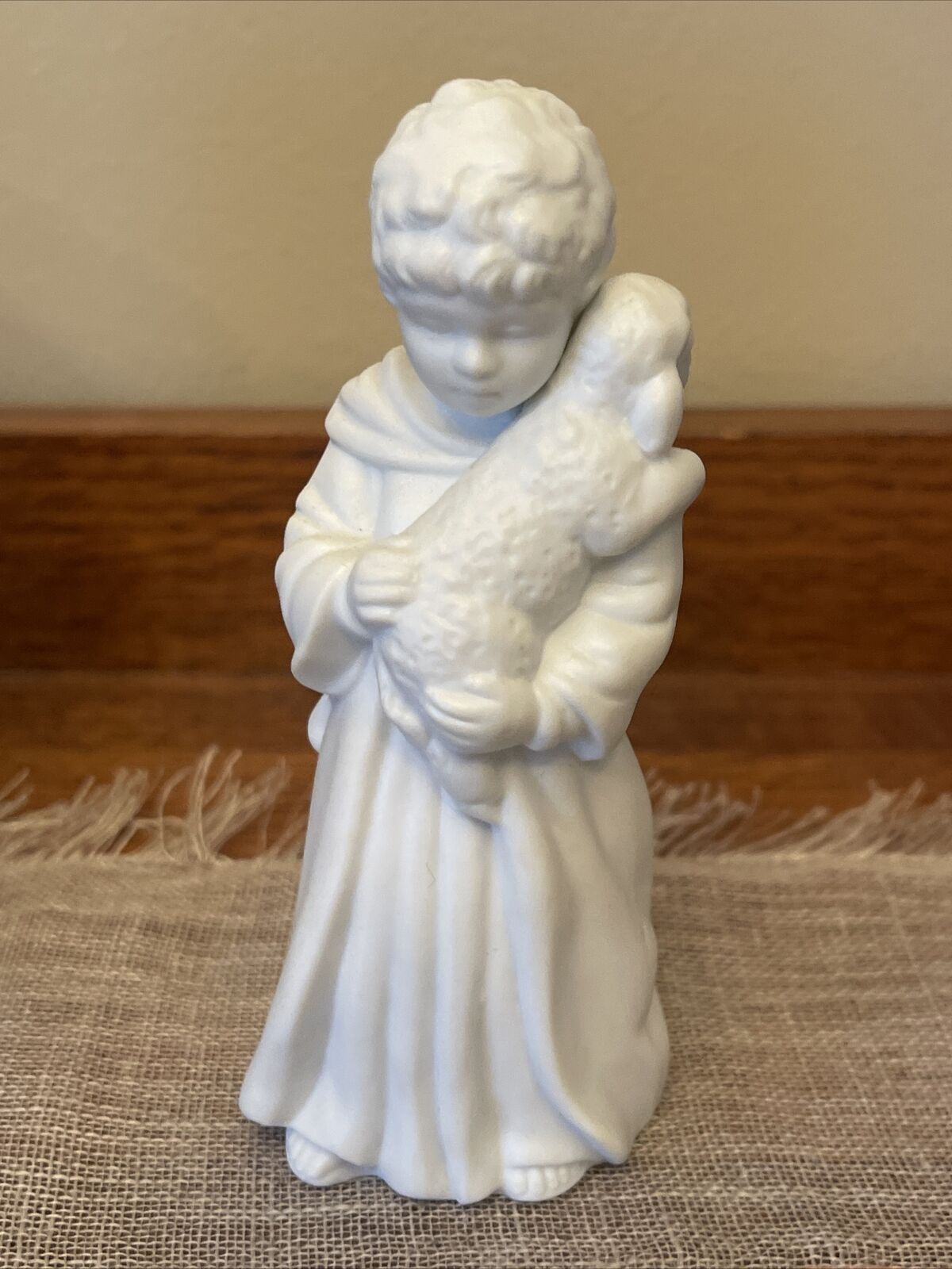 Vintage 1983 The Avon Nativity Collectibles The Shepard Boy Porcelain Figurine