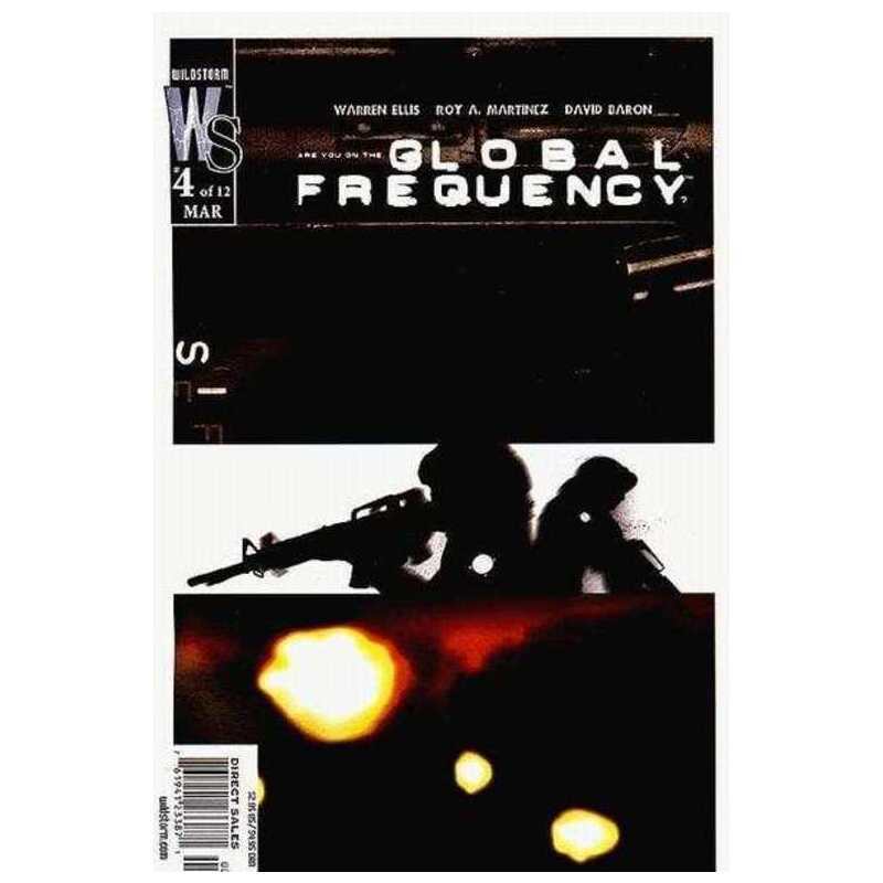 Global Frequency #4 in Near Mint condition. DC comics [t`