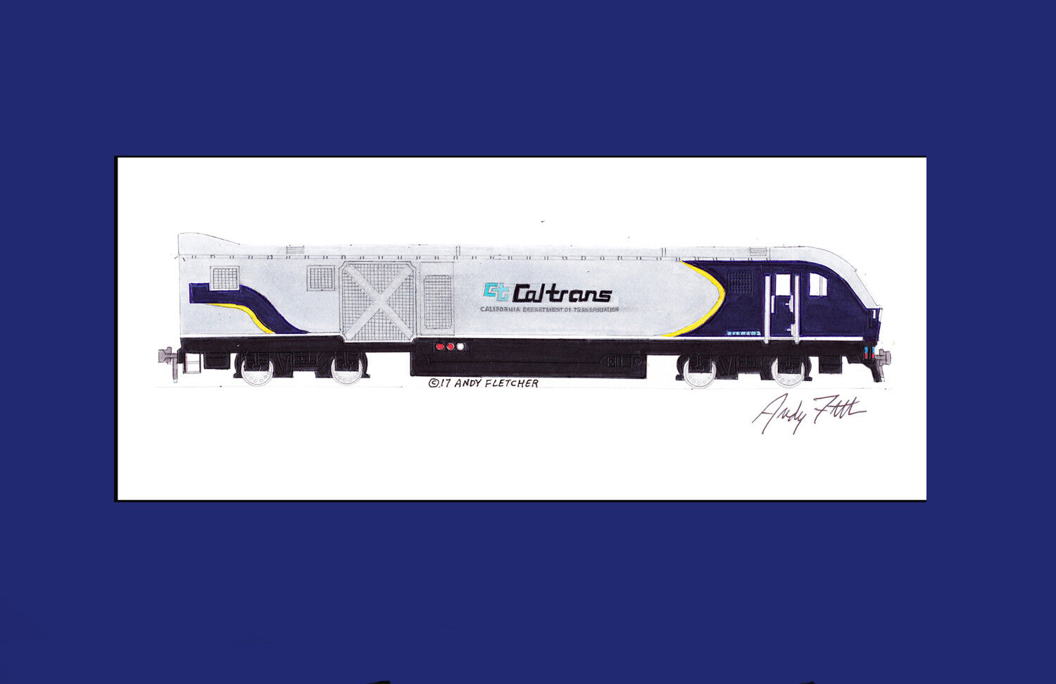 Amtrak California Siemens Charger 11\