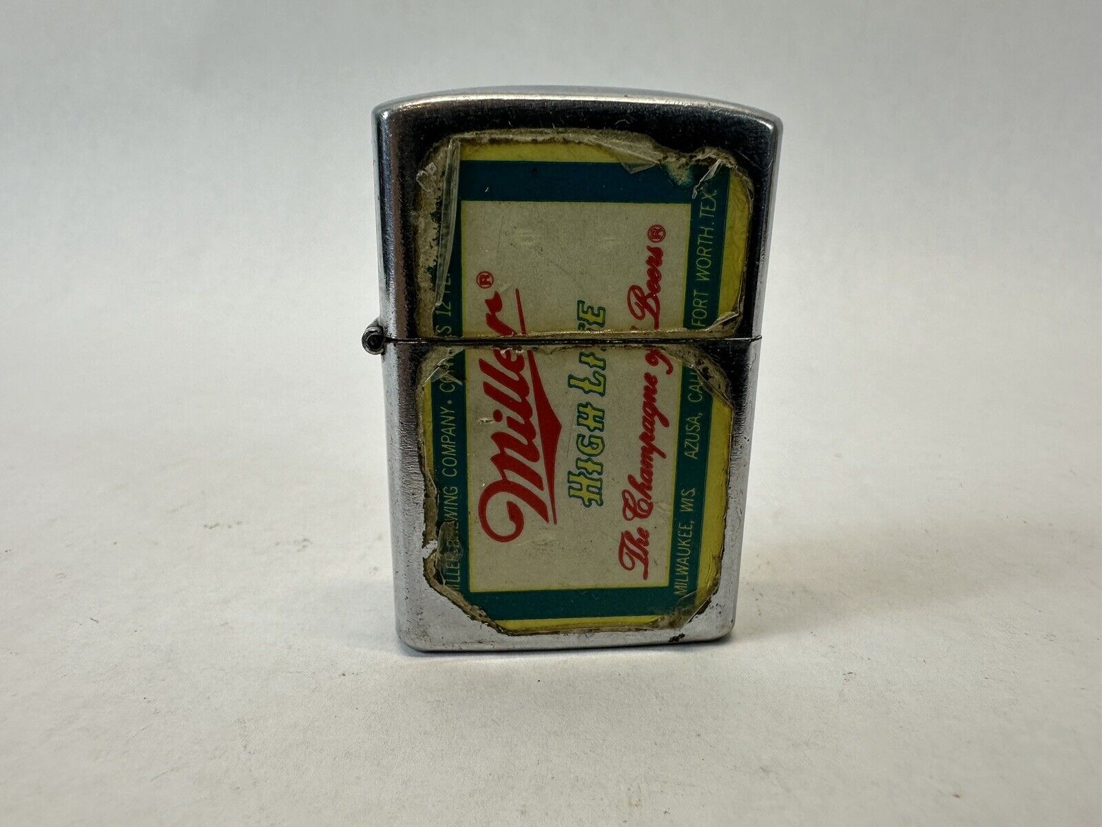 Vintage “My Lite “ Lighter Miller High Life Made In Korea. RARE Works