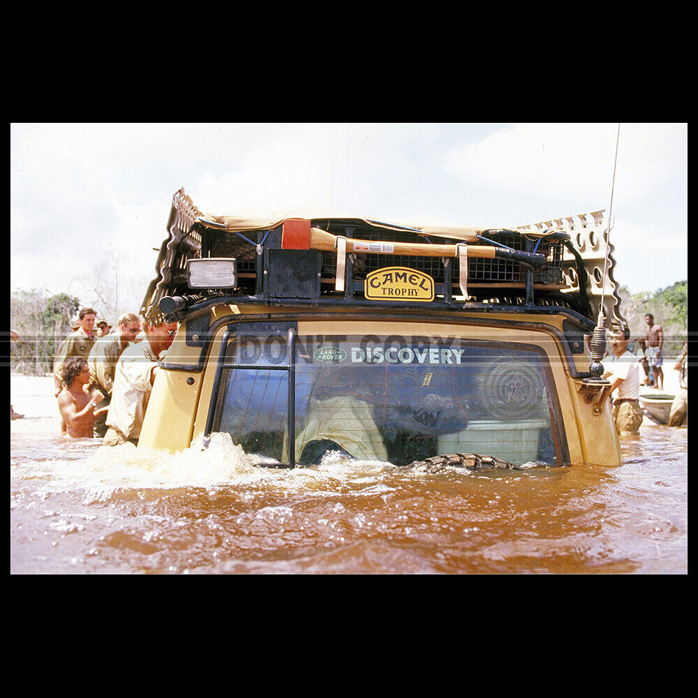 1992 LAND ROVER DISCOVERY CAMEL TROPHY GUYANA PHOTO A.033761