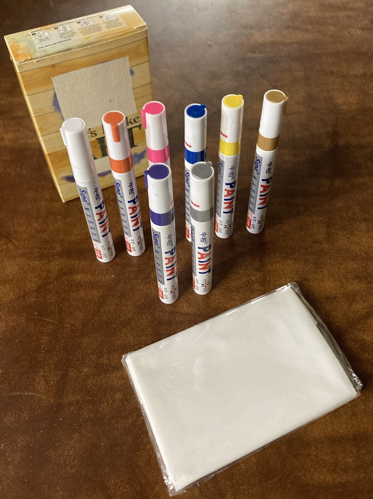 Art Markers Let’s Make Art Lot Of 7 With Box Japanese Paint Markers