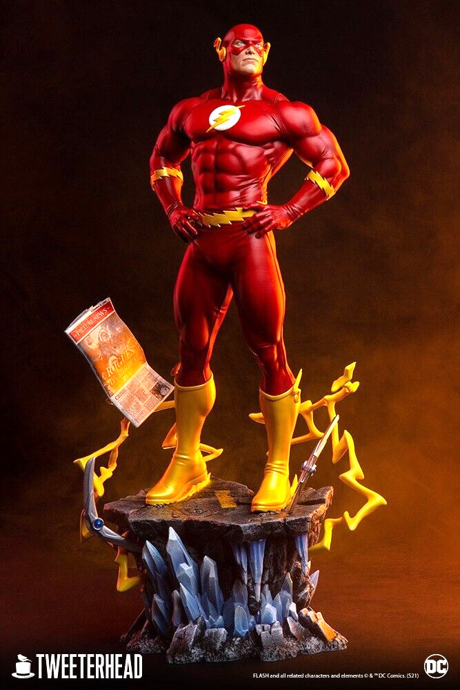 Tweeterhead The Flash Maquette DC Comics Superman Sideshow Statue