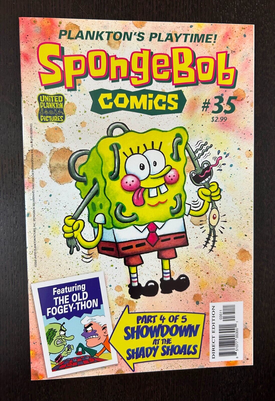 SPONGEBOB Squarepants COMICS #35 (United Plankton Pictures 2014) -- NM-